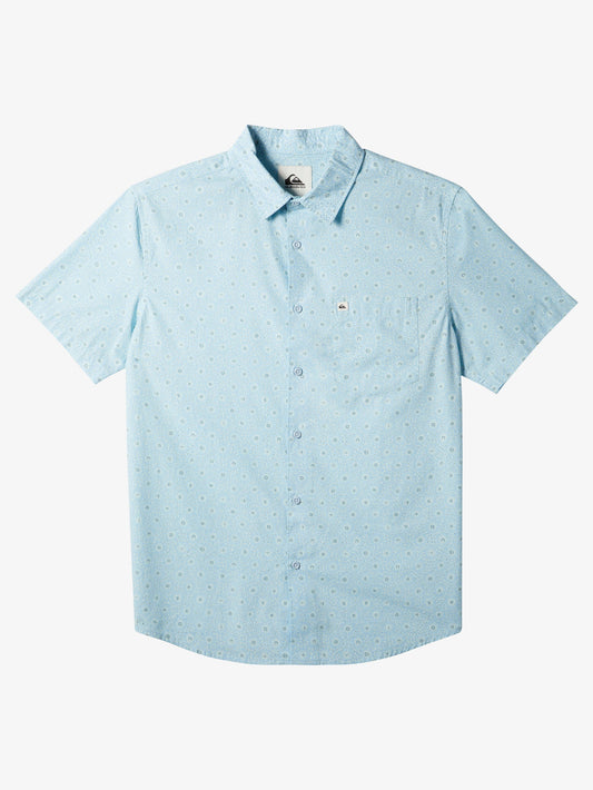 Mens Apero Organic Classic Short Sleeve Shirt - Quiksilver Singapore 