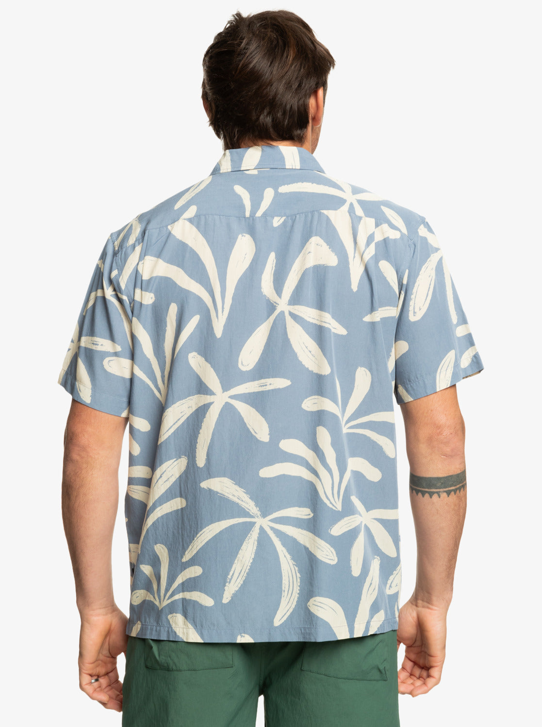 Mens Abstract Island Shirt - Quiksilver Singapore 