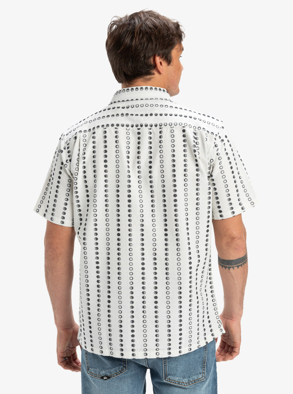 Mens Lunar Phases Casual Shirt - Quiksilver Singapore 
