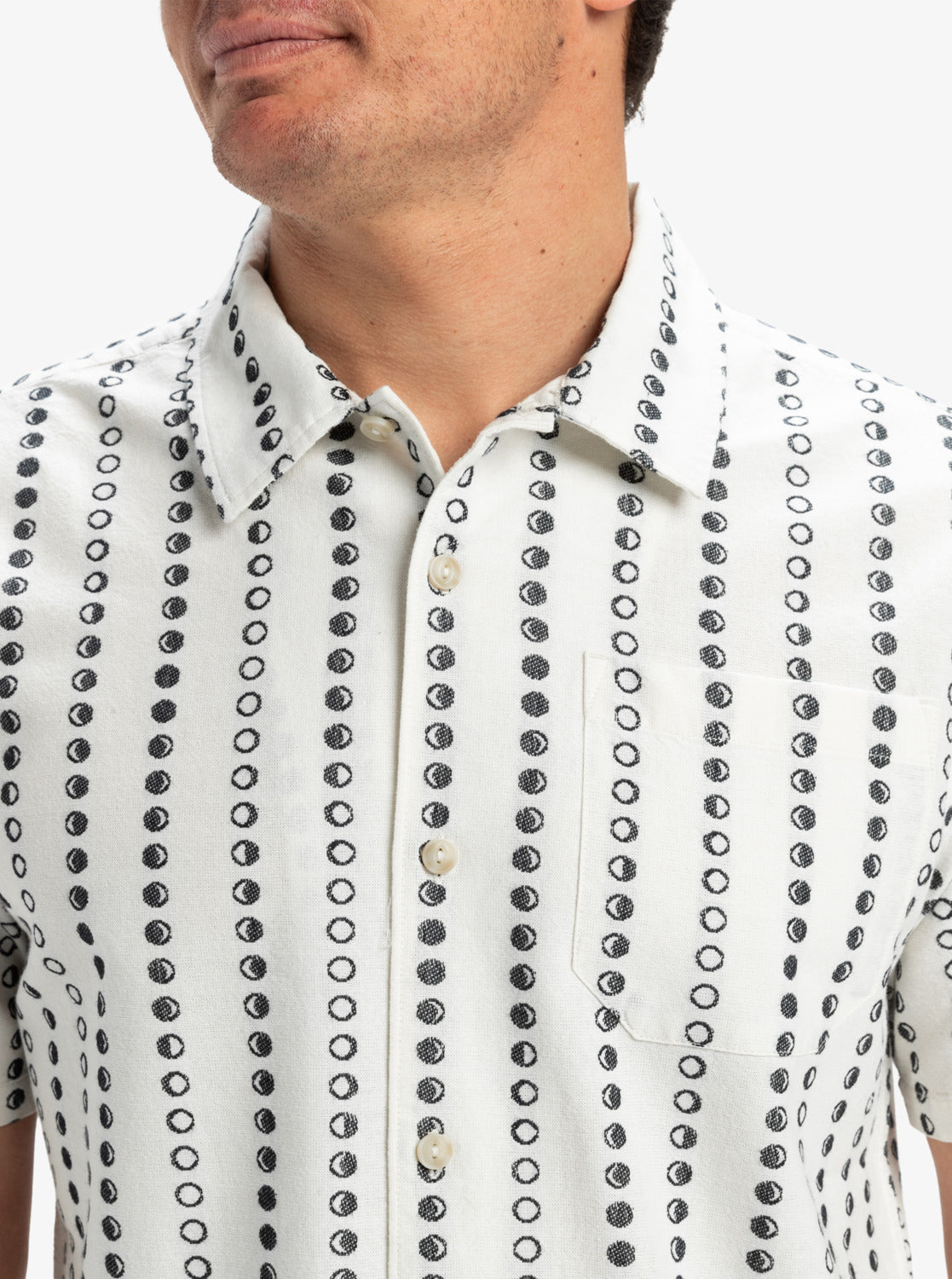 Mens Lunar Phases Casual Shirt - Quiksilver Singapore 