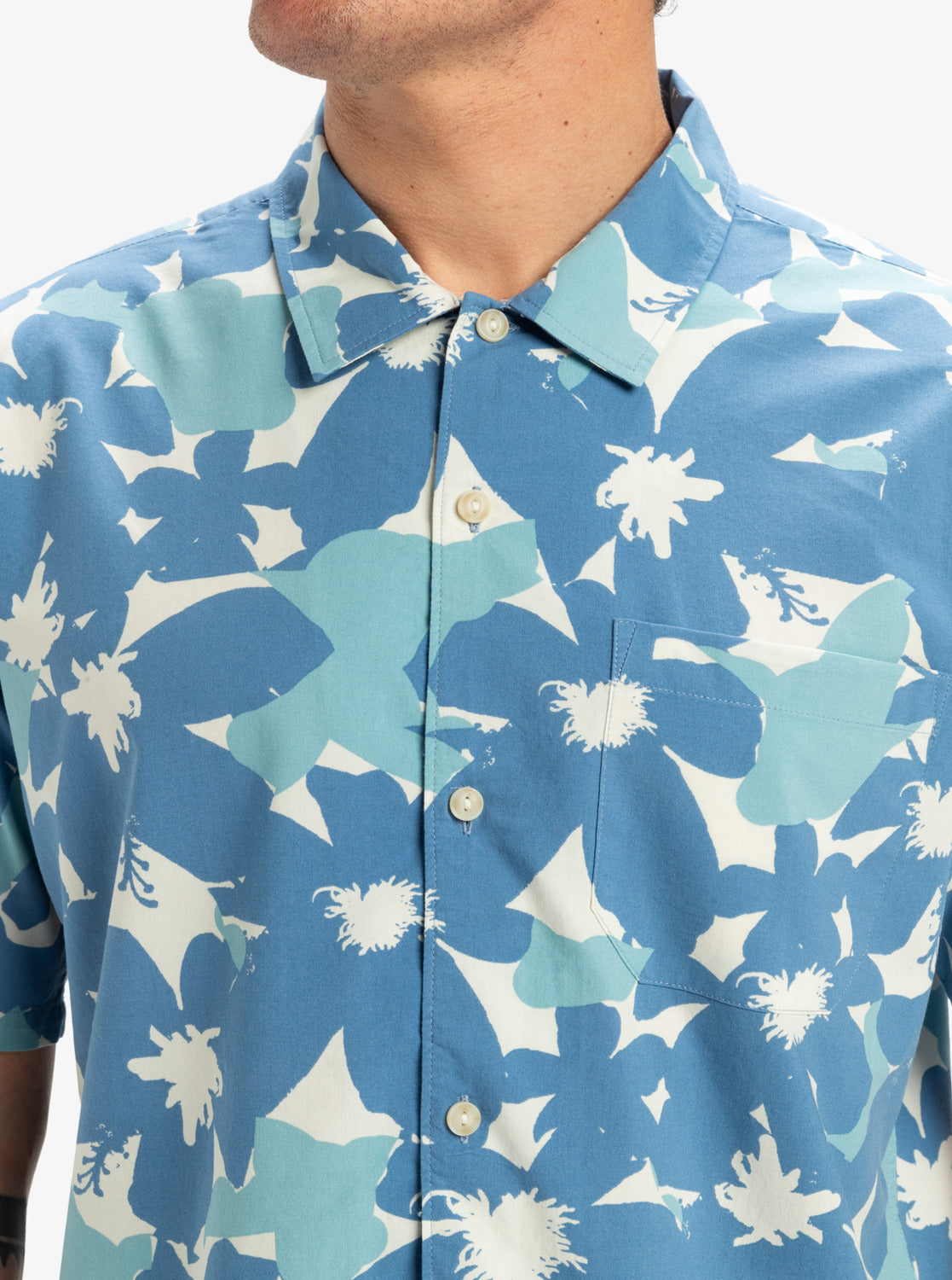 Mens Beach Club Casual Shirt - Quiksilver Singapore 