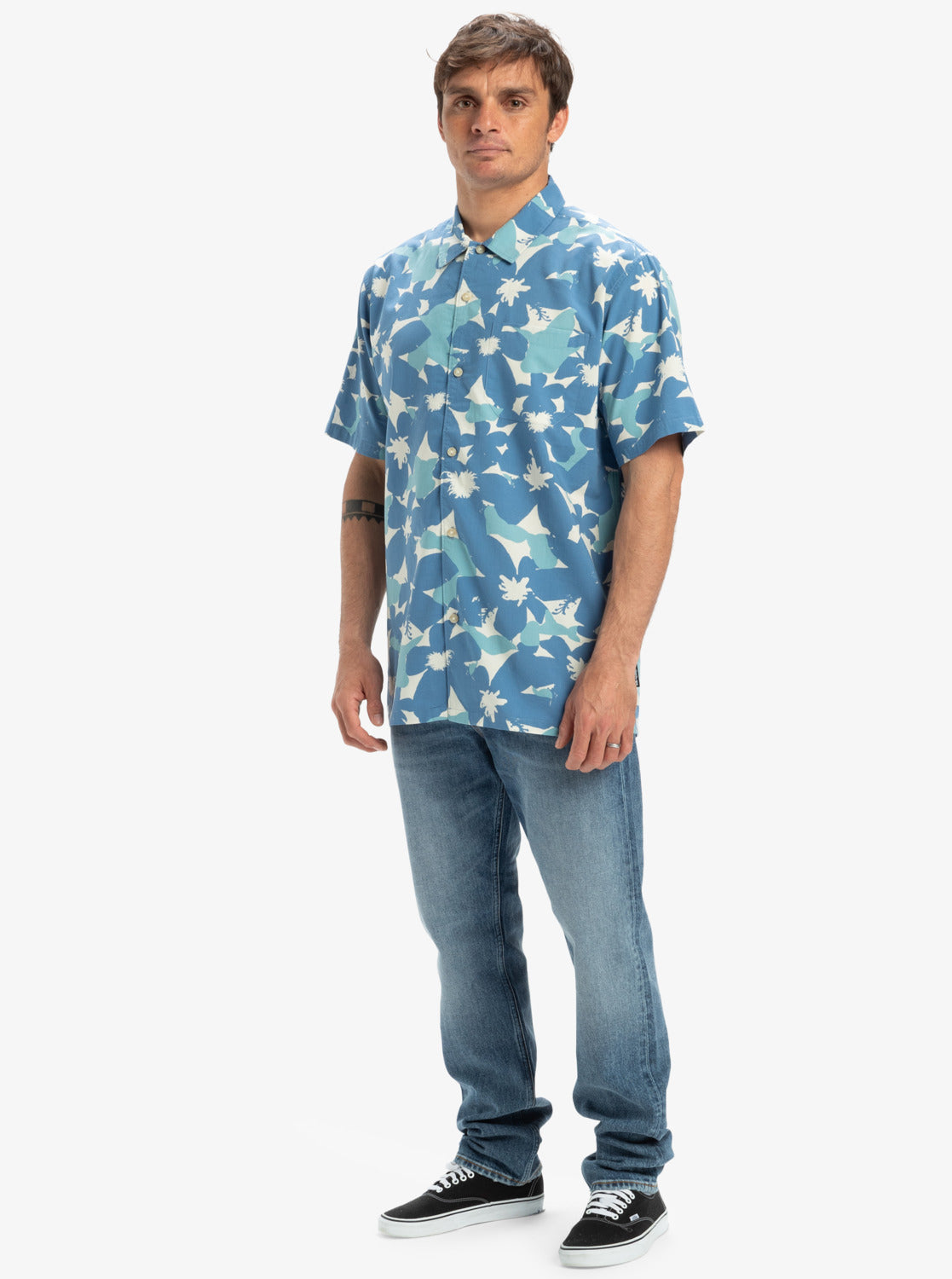 Mens Beach Club Casual Shirt - Quiksilver Singapore 