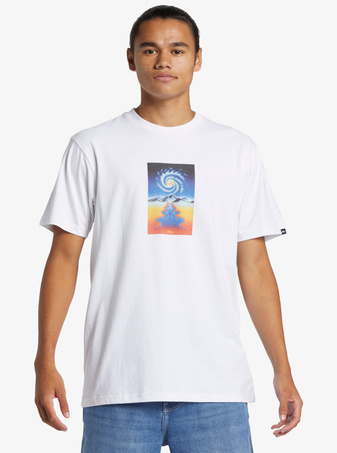 Mens Cosmic Vibrations ID T-Shirt - Quiksilver Singapore 