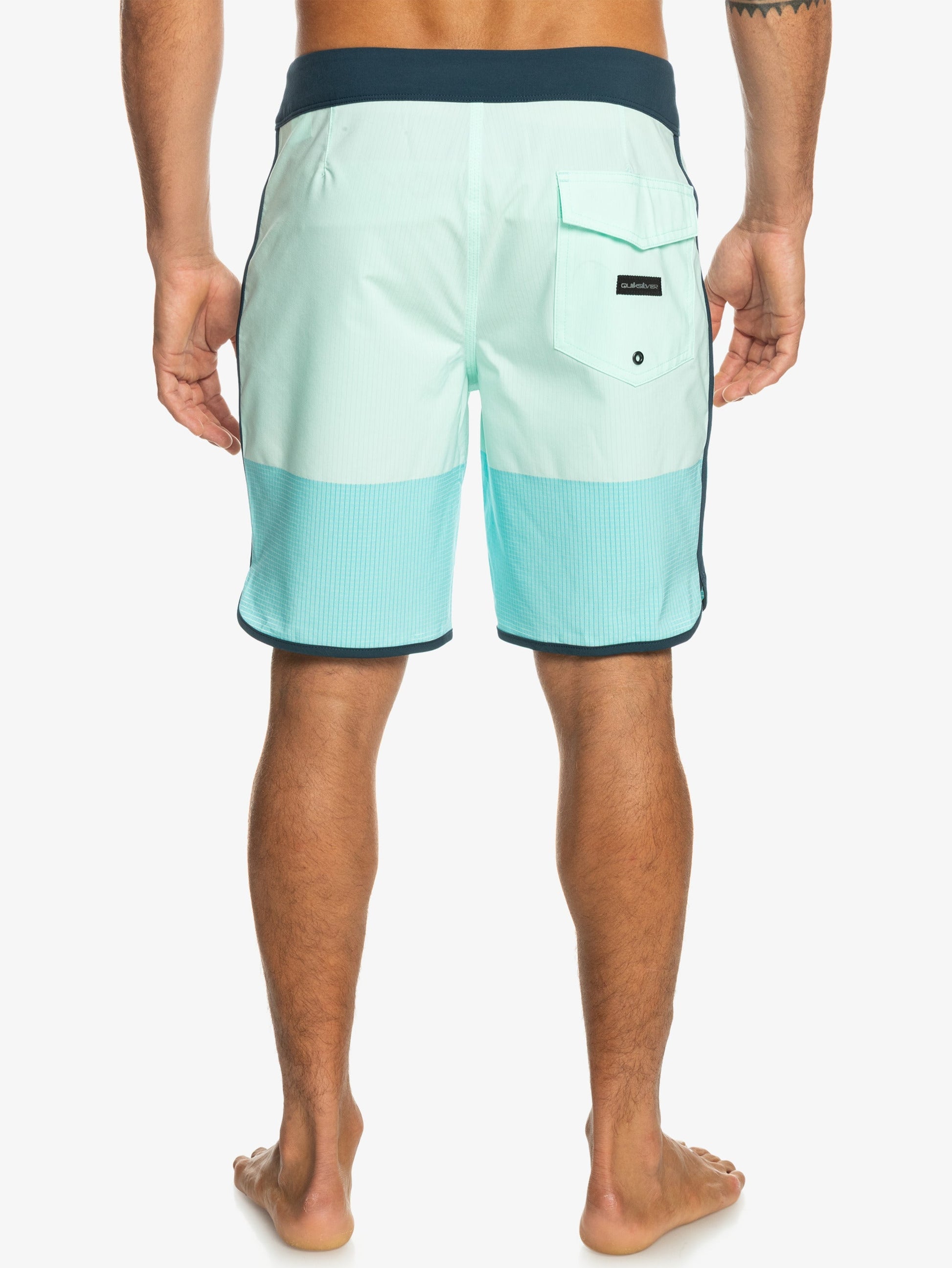 Mens Highlite Scallop 19" Board Shorts - Quiksilver Singapore 