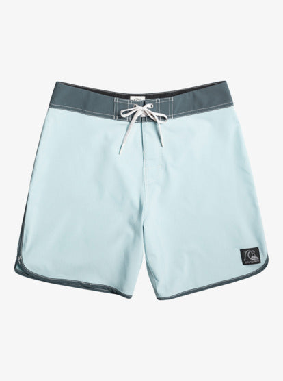 Quiksilver Men Original Scallop 18" Boardshorts - Sky Blue - Quiksilver Singapore 