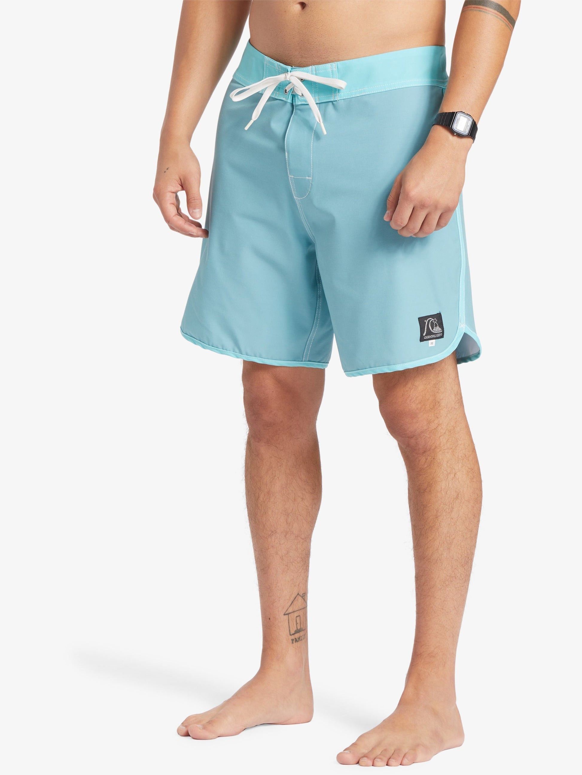 Mens Original Scallop 18" Boardshorts - Quiksilver Singapore 