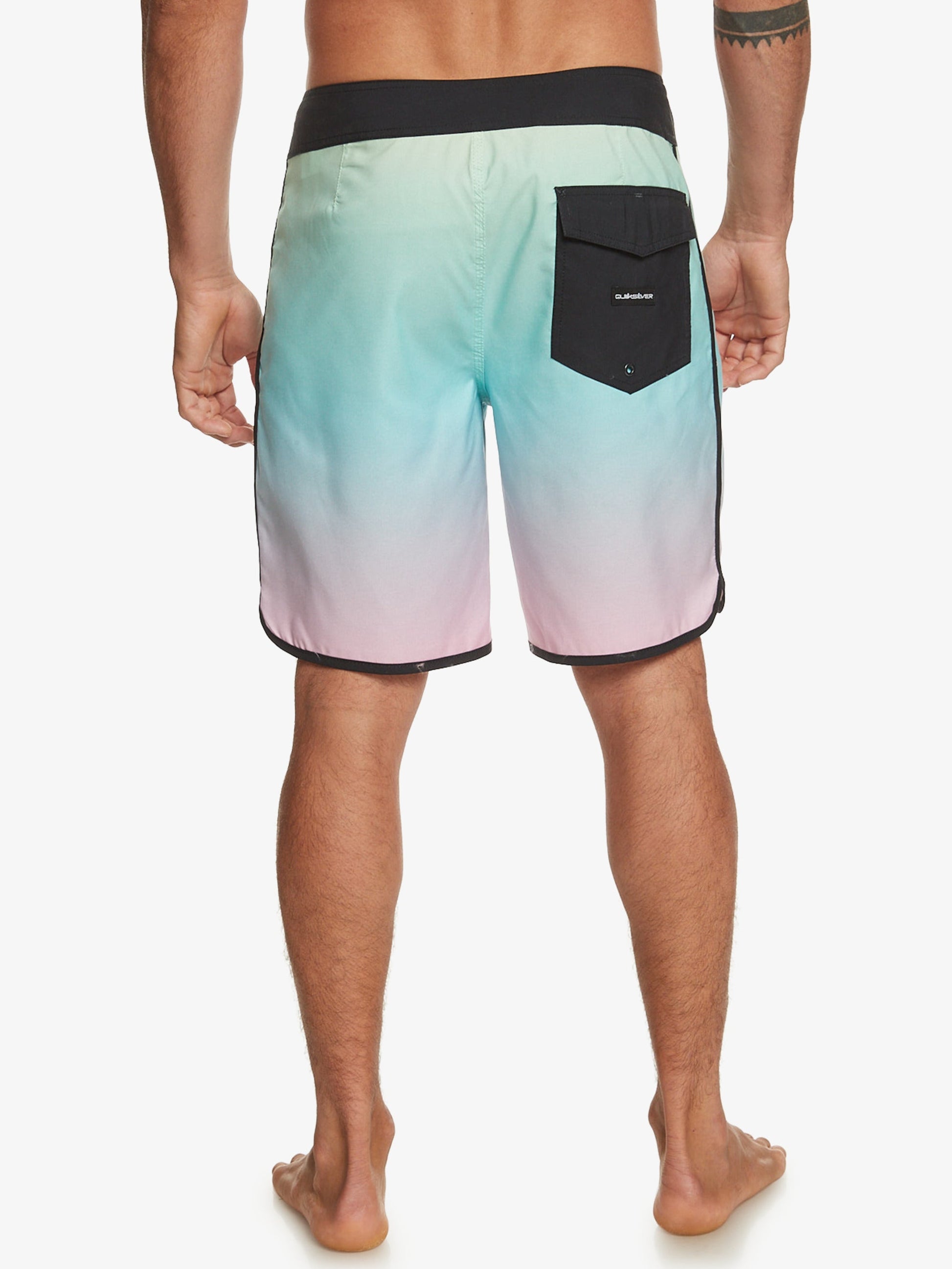 Mens Everyday Scallop 19" Board Shorts - Quiksilver Singapore 