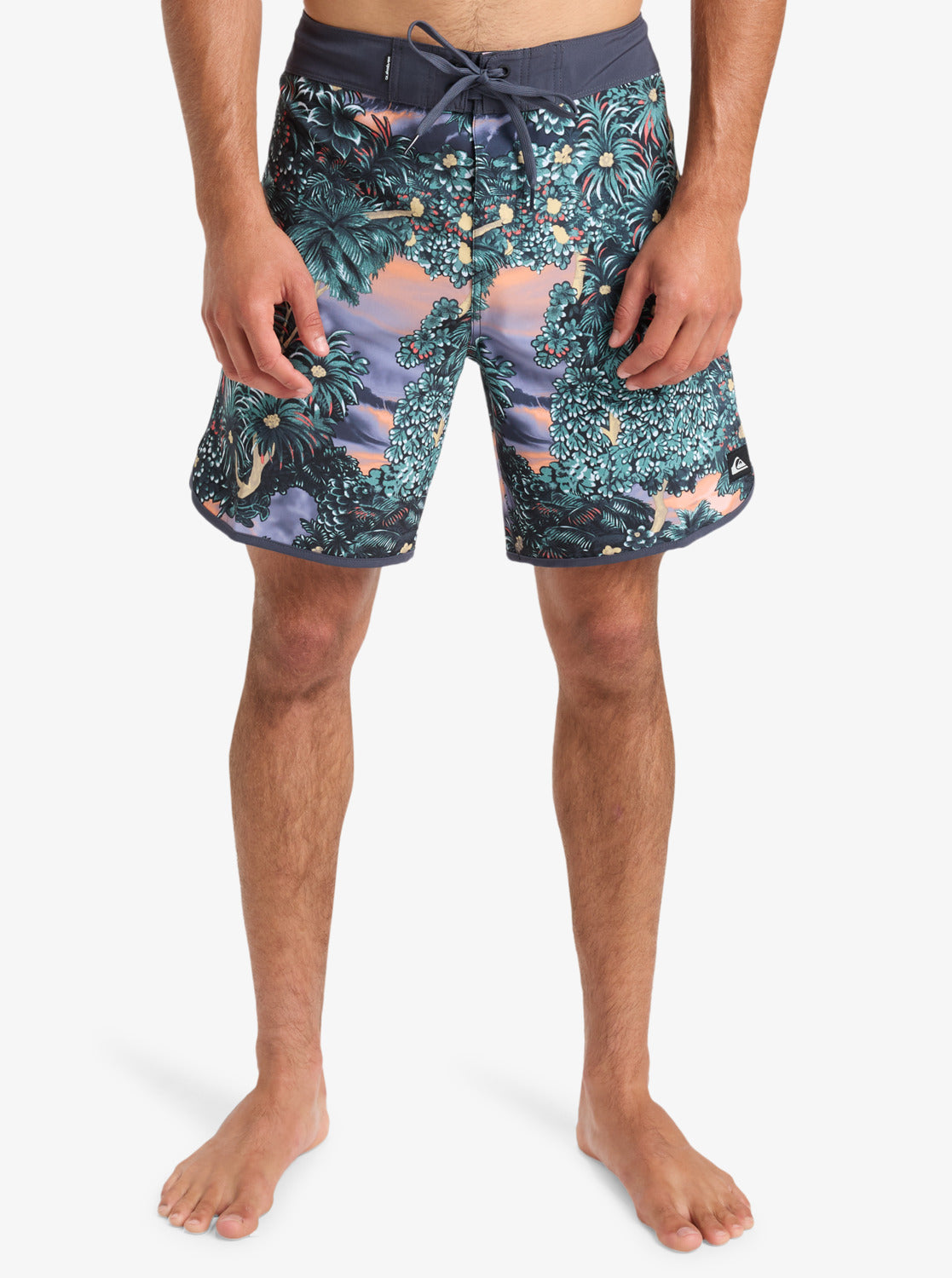 Mens Surfsilk 18" Boardshorts - Quiksilver Singapore 