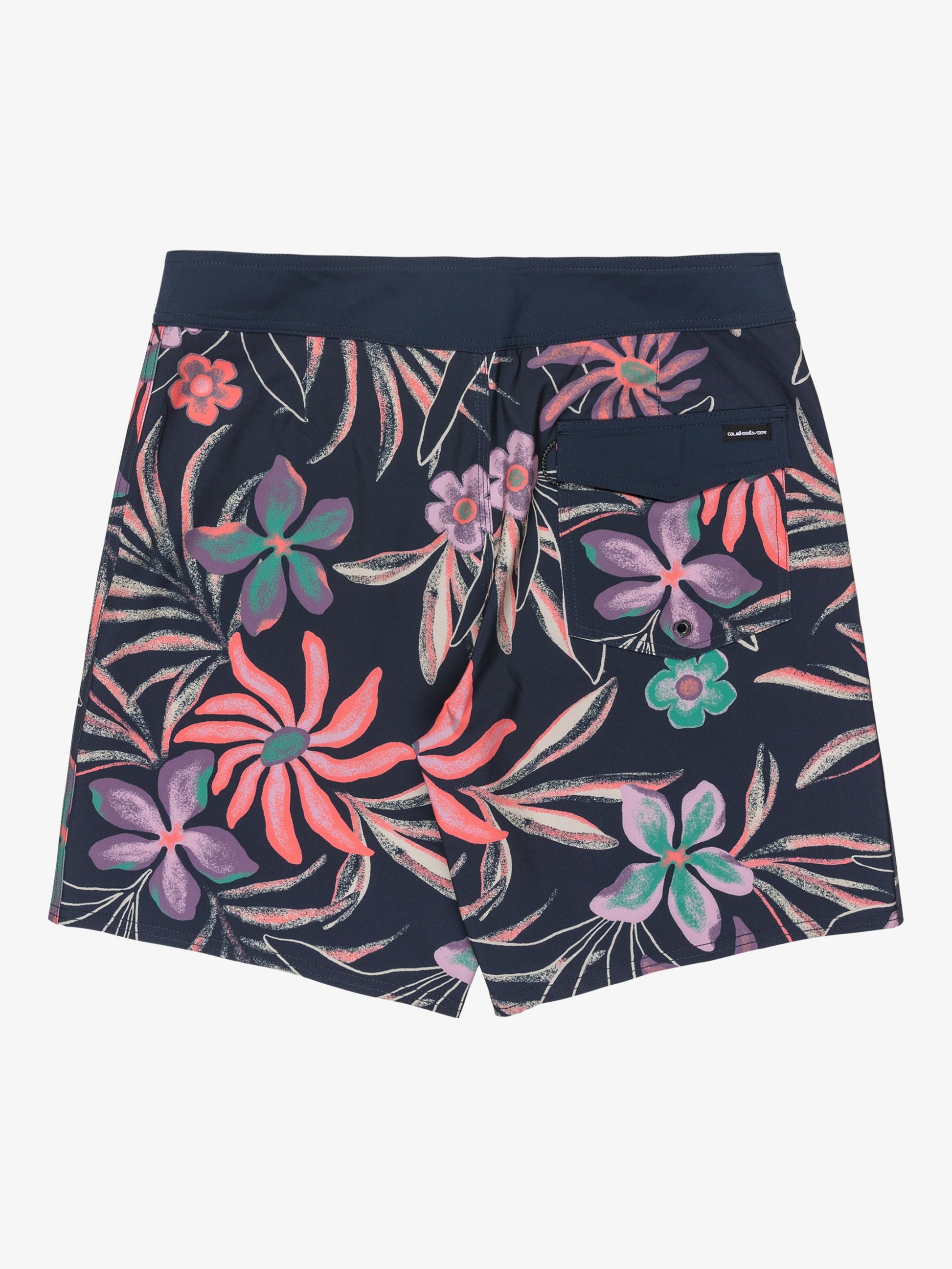 Mens Surfsilk Straight 18" Boardshorts - Quiksilver Singapore 