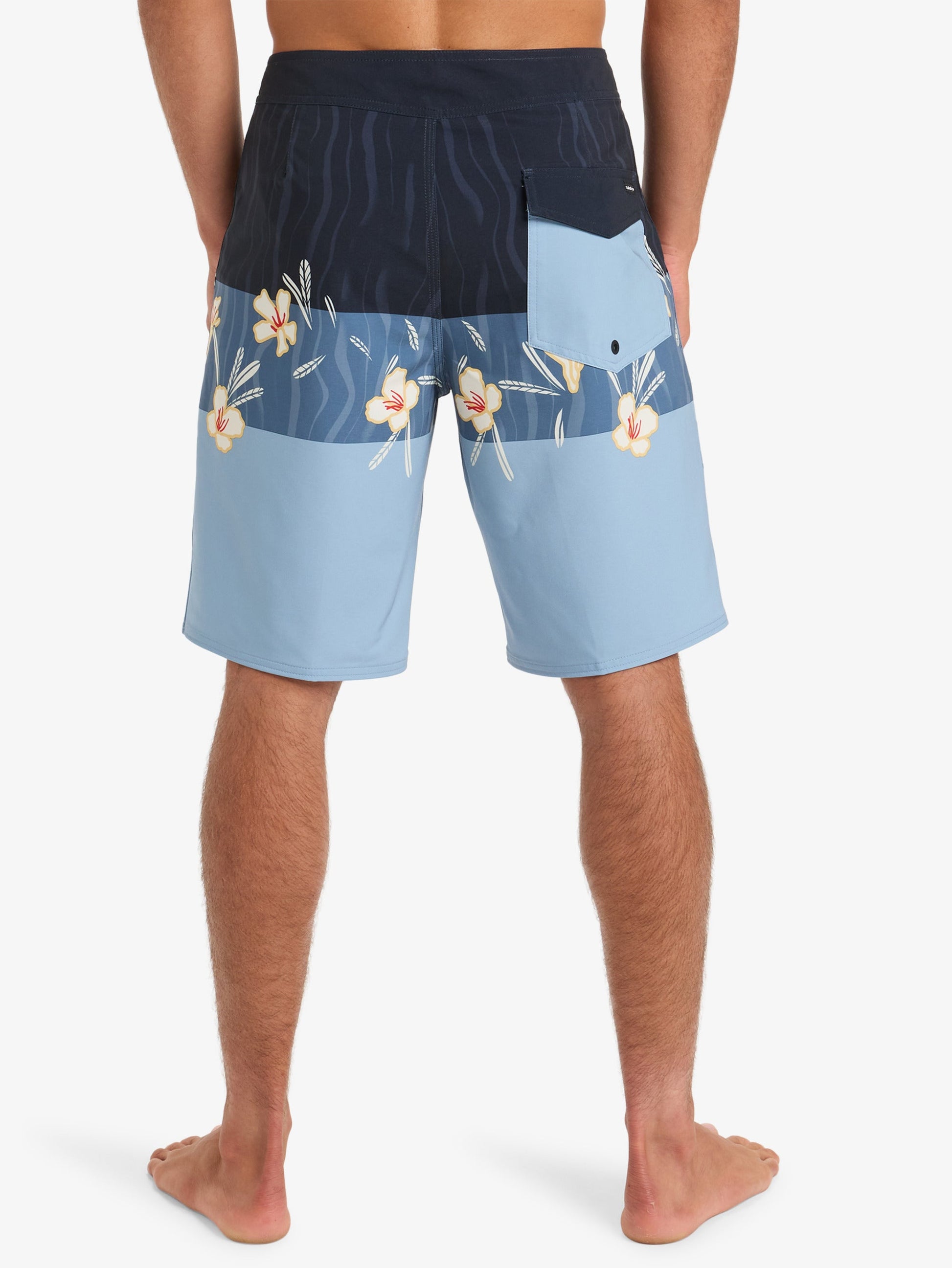 Mens Surfsilk Straight 18" Boardshorts - Quiksilver Singapore 