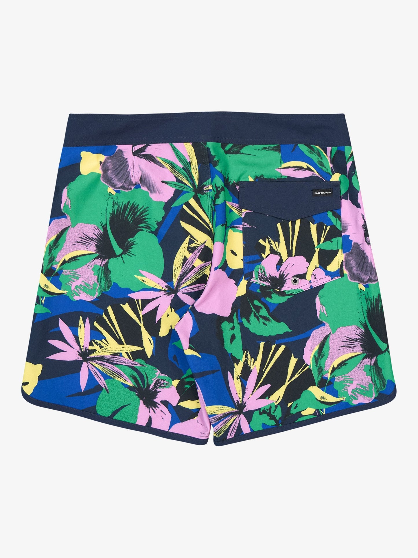 Mens Surfsilk Scallop 18" Boardshorts - Quiksilver Singapore 
