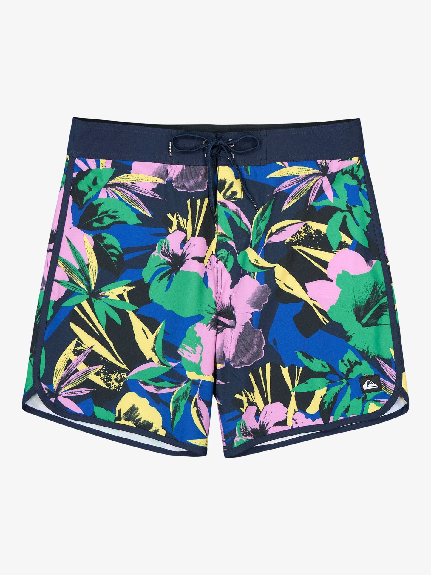 Mens Surfsilk Scallop 18" Boardshorts - Quiksilver Singapore 
