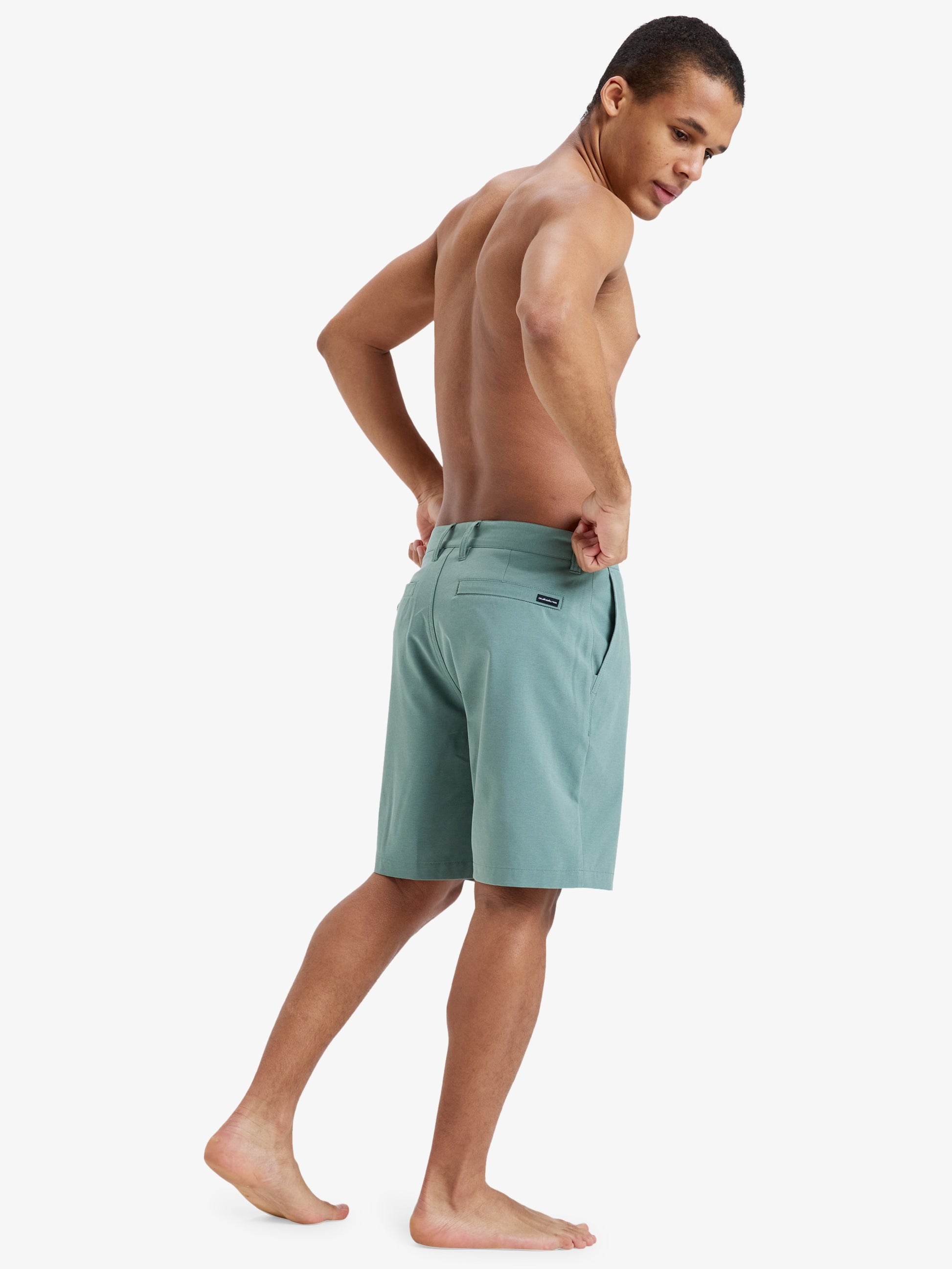 Mens Union Heather Amph 19" Amphibian Boardshorts - Quiksilver Singapore 