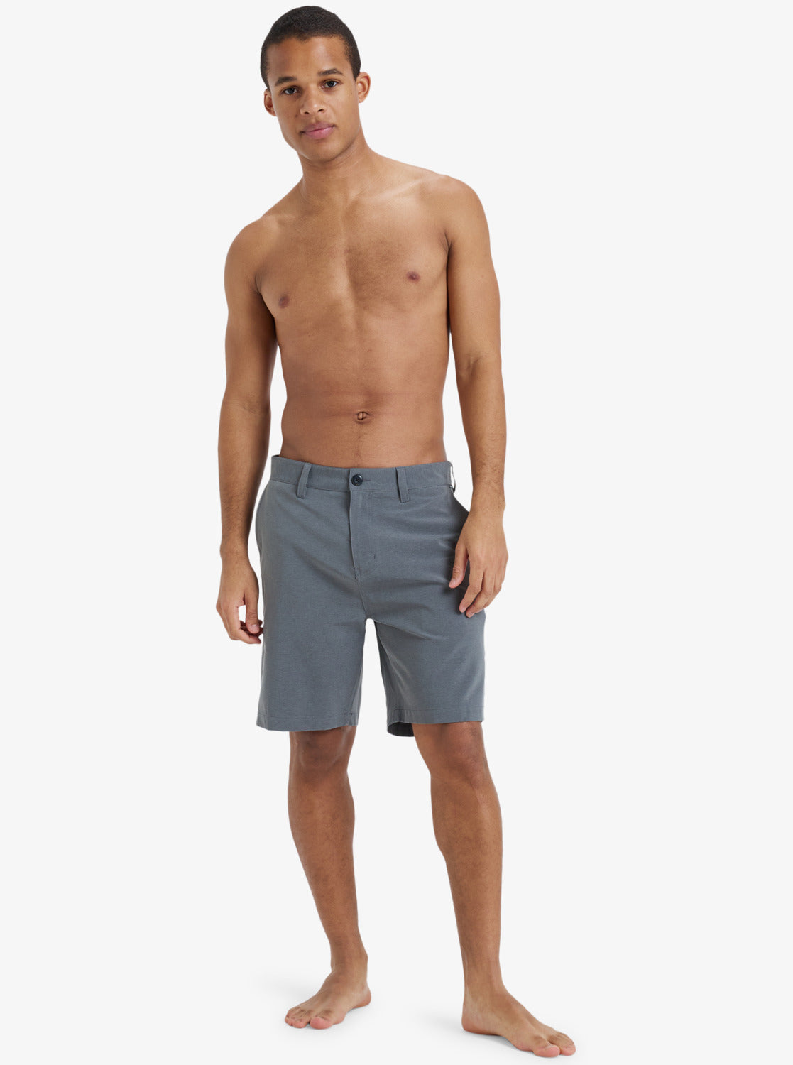 Mens Union Heather Amph 19" Amphibian Hybrid Shorts - Quiksilver Singapore 