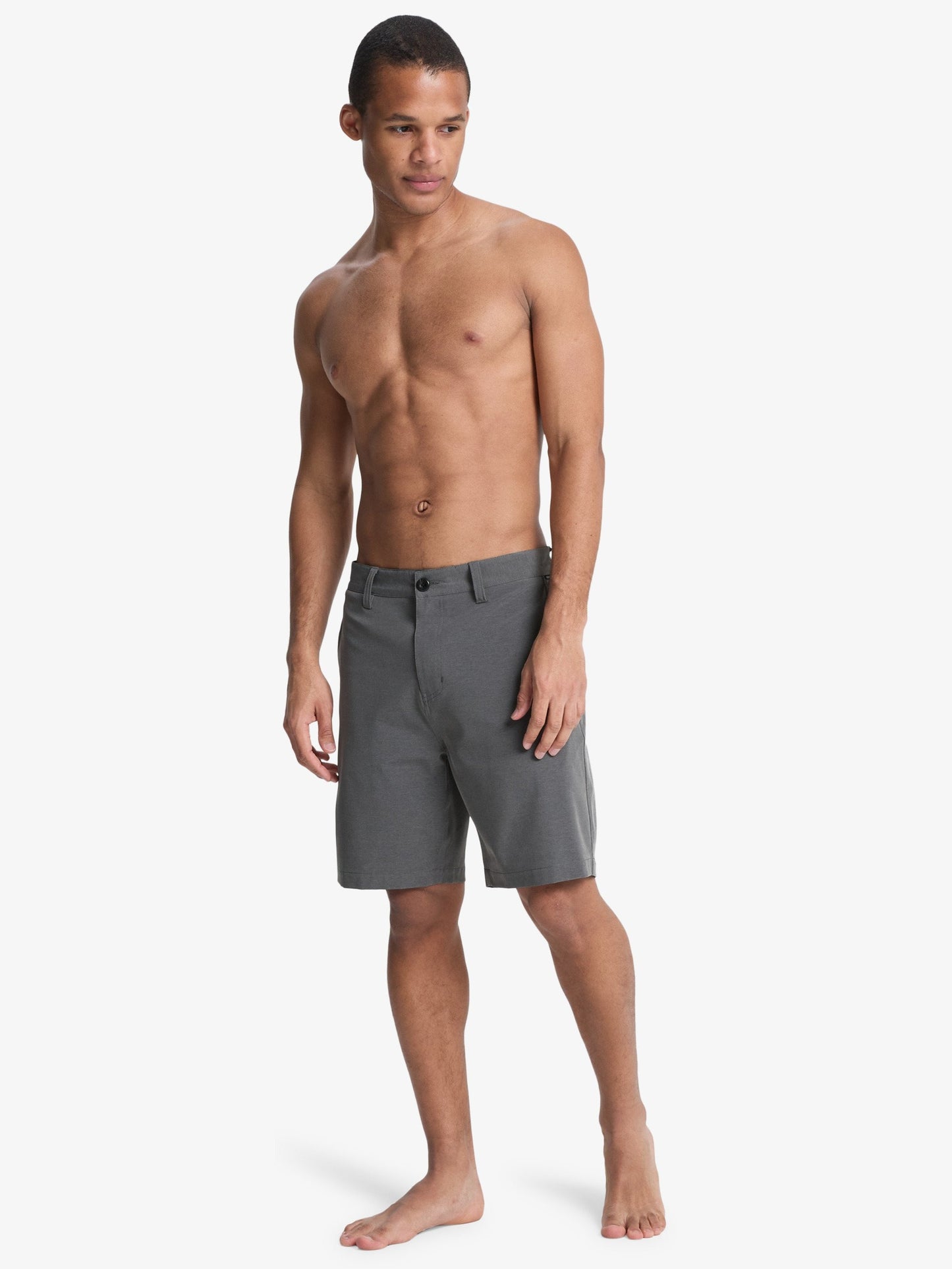 Mens Union Heather Amph 19" Amphibian Boardshorts - Quiksilver Singapore 