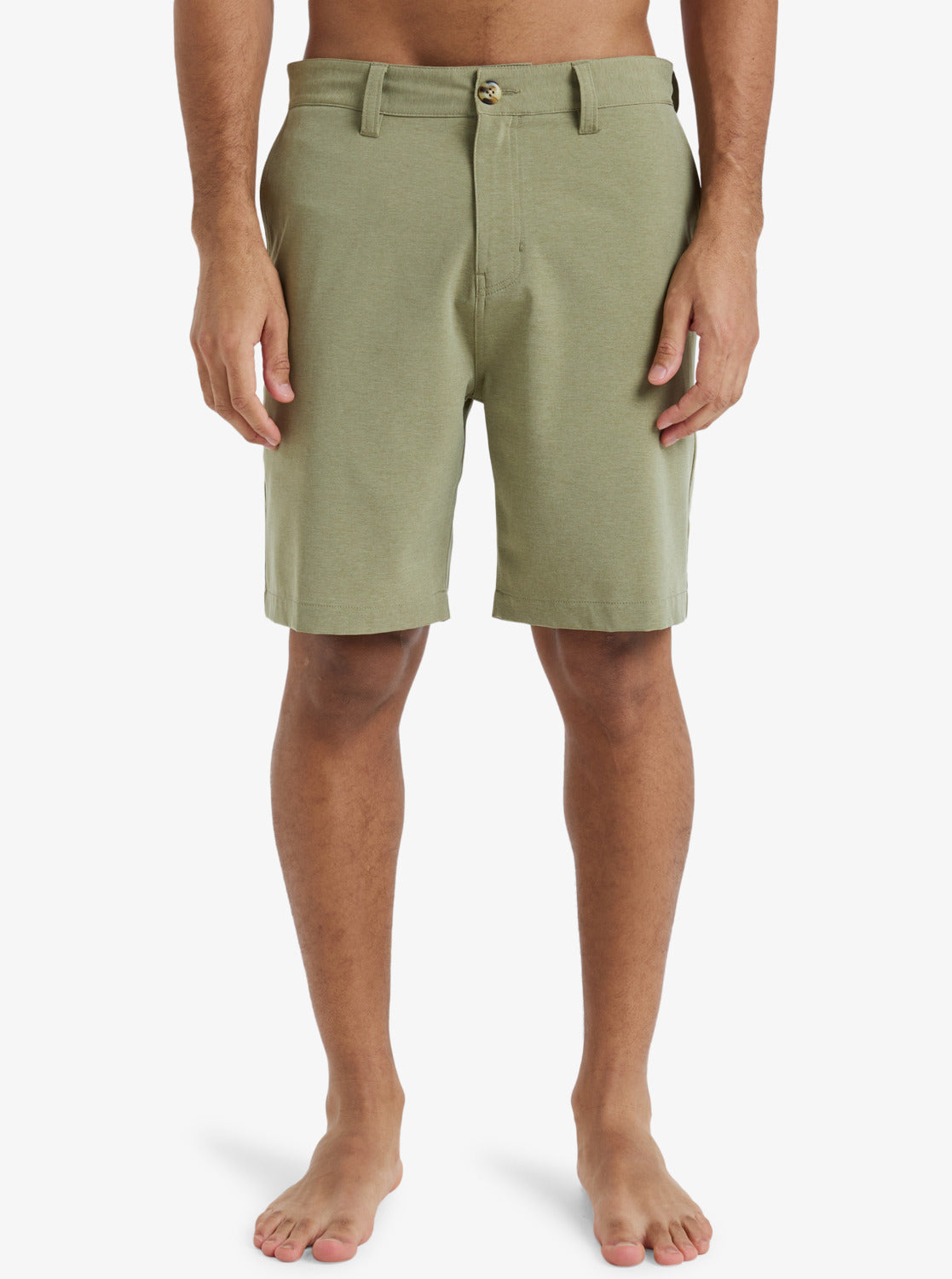 Mens Union Heather Amphibian 19" Hybrid Shorts - Quiksilver Singapore 