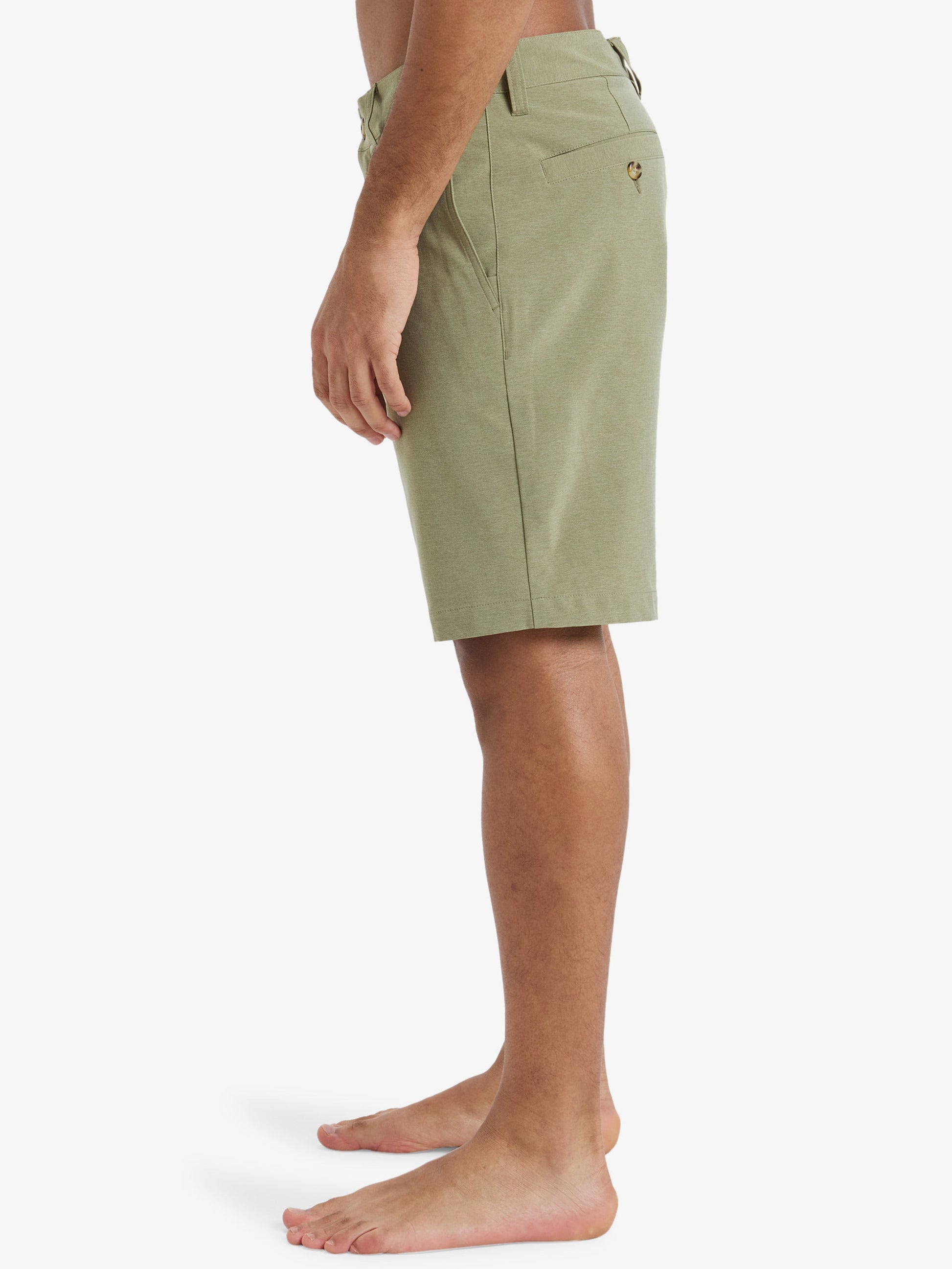 Mens Union Heather Amphibian 19" Hybrid Shorts - Quiksilver Singapore 