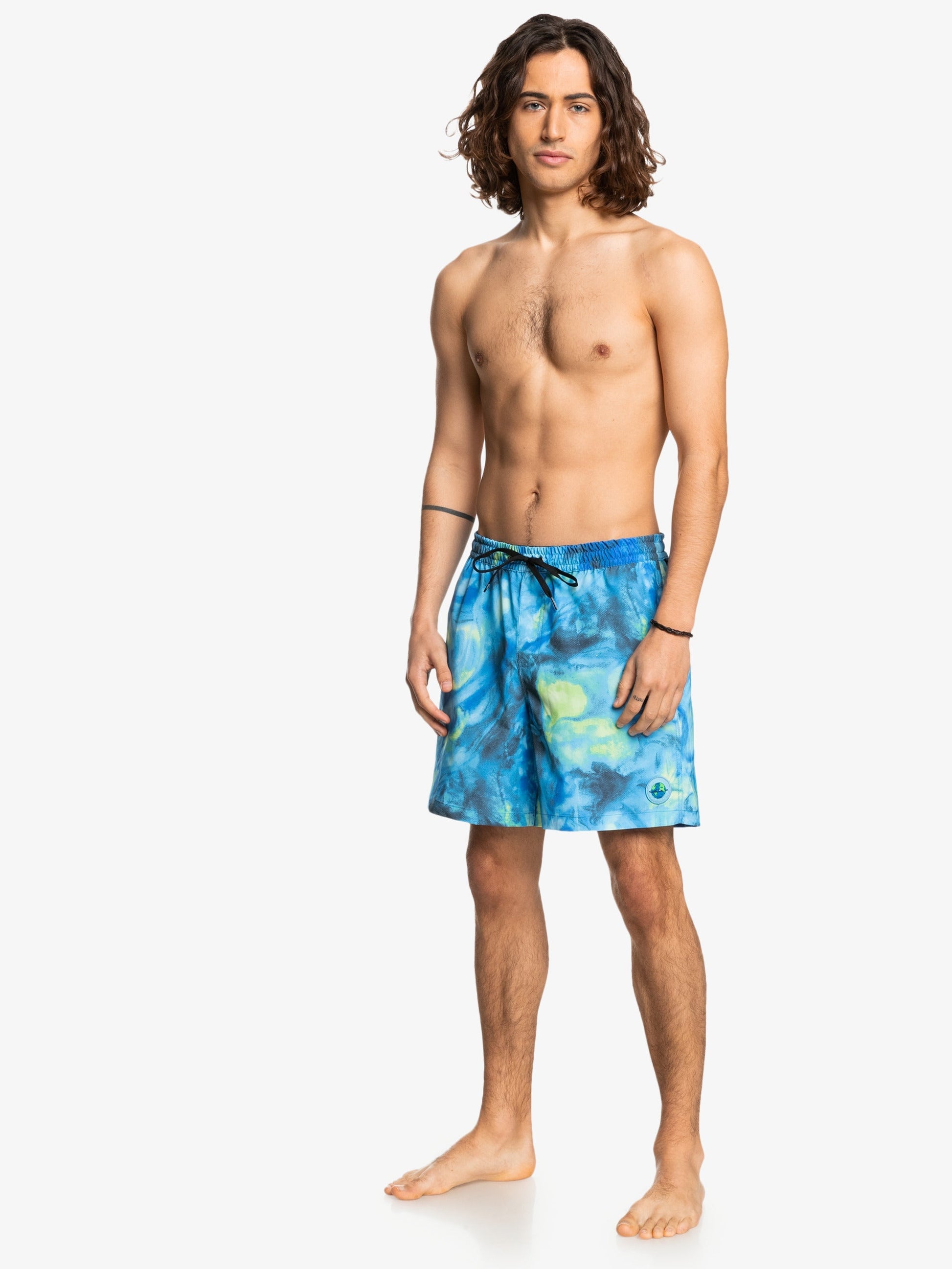 Mens Ocean Mix 17" Swim Shorts - Quiksilver Singapore 