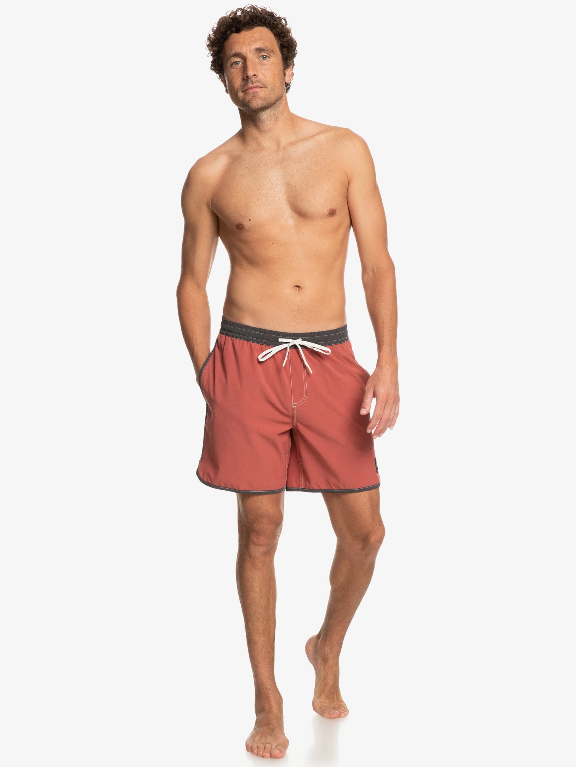 Mens Original Scallop 17" Swim Shorts - Quiksilver Singapore 