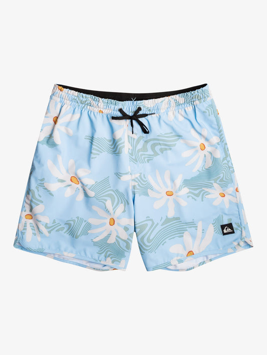 Mens Surfsilk Scallop Volley 17" Swim Shorts - Quiksilver Singapore 