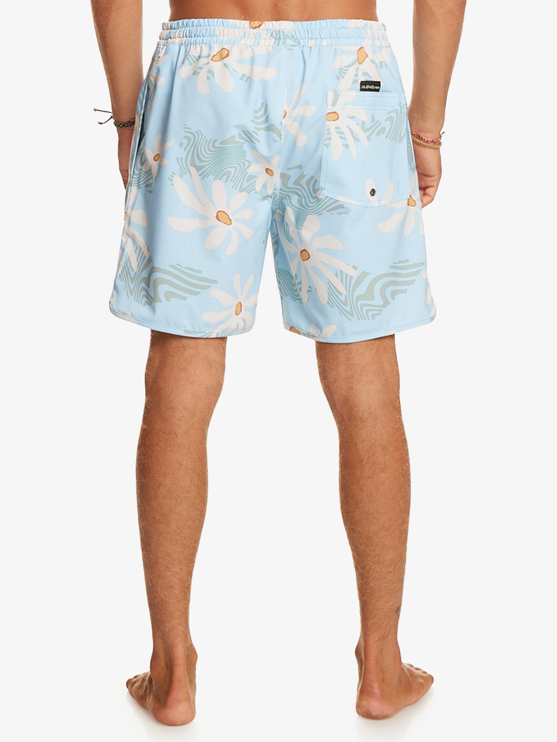 Mens Surfsilk Scallop Volley 17" Swim Shorts - Quiksilver Singapore 