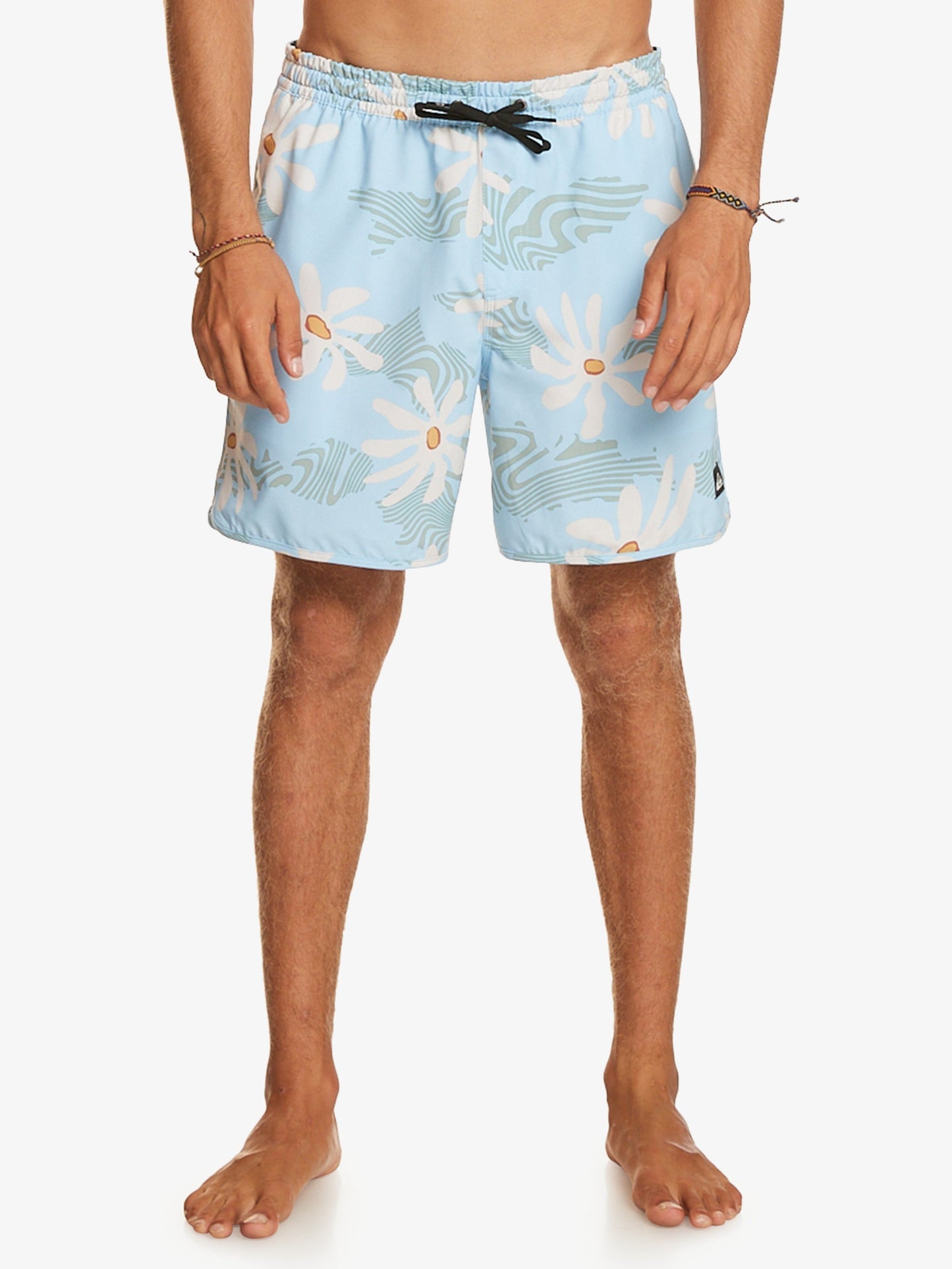 Mens Surfsilk Scallop Volley 17" Swim Shorts - Quiksilver Singapore 