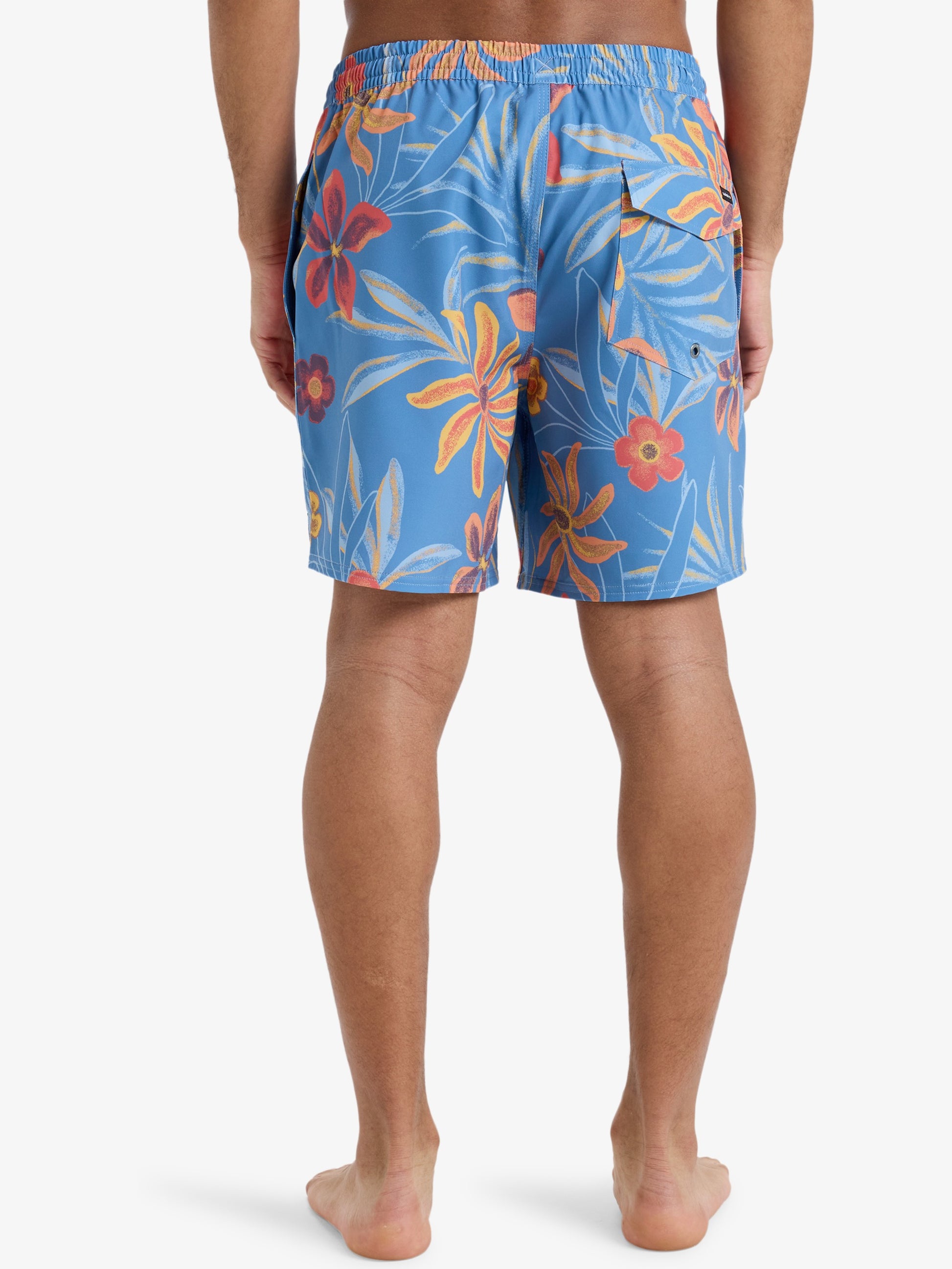Mens Surfsilk Straight 17" Swim Shorts - Quiksilver Singapore 