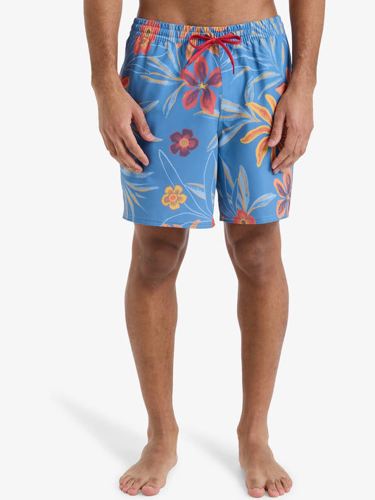 Mens Surfsilk Straight 17" Swim Shorts - Quiksilver Singapore 