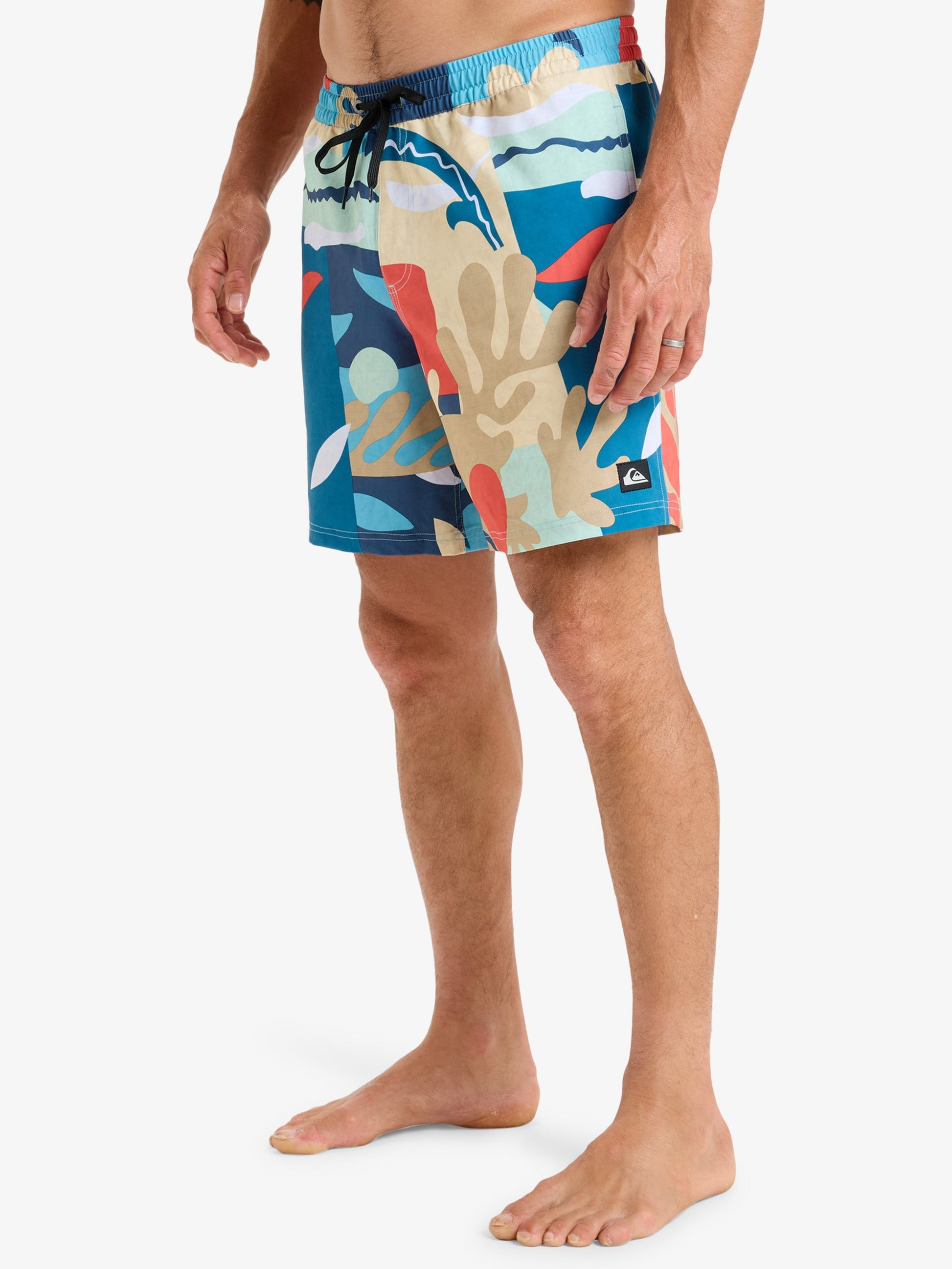 Mens Surfsilk Straight Volley 17" Boardshorts - Quiksilver Singapore 