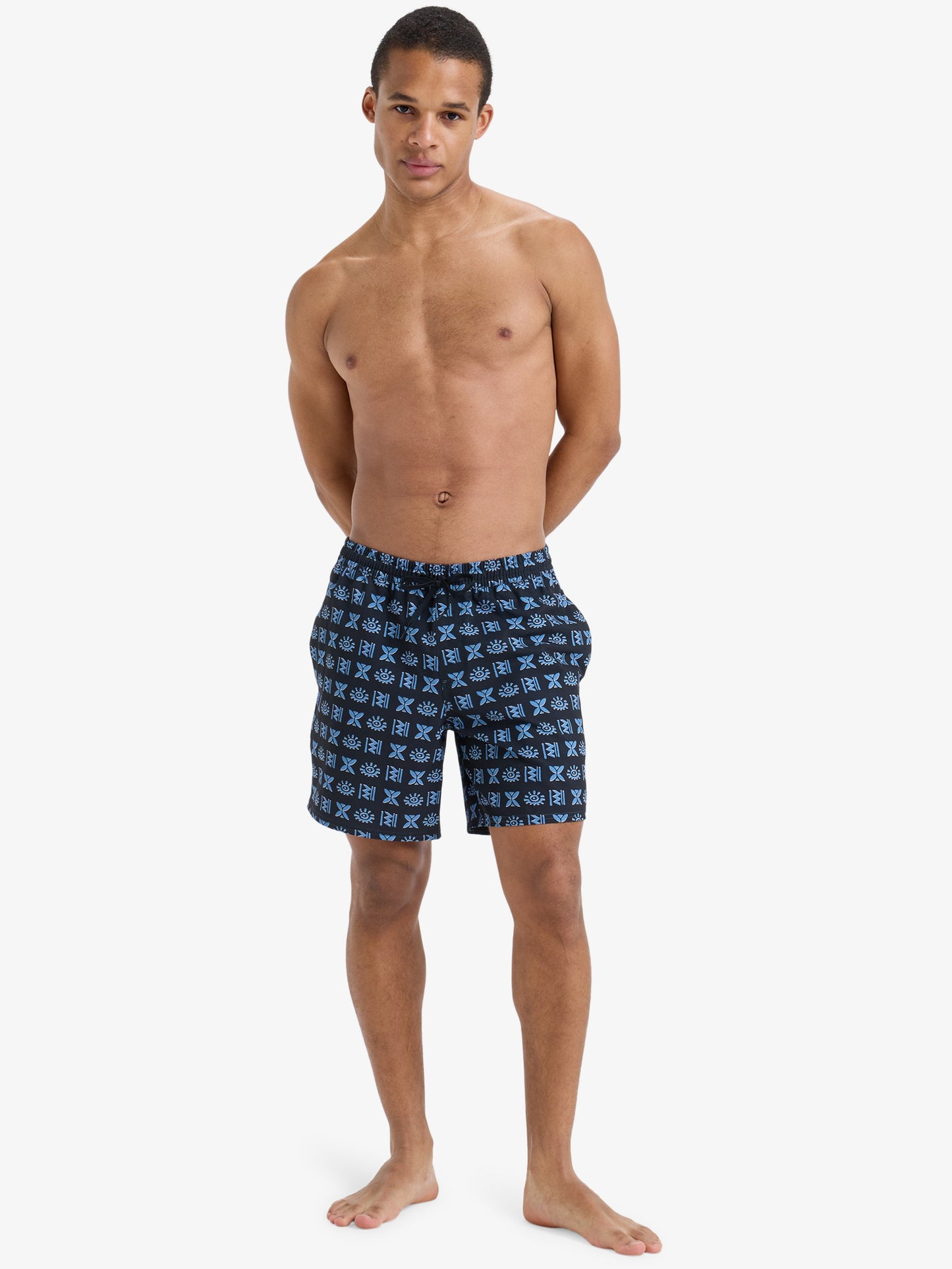 Mens Surfsilk Straight Volley 17" Swim Shorts