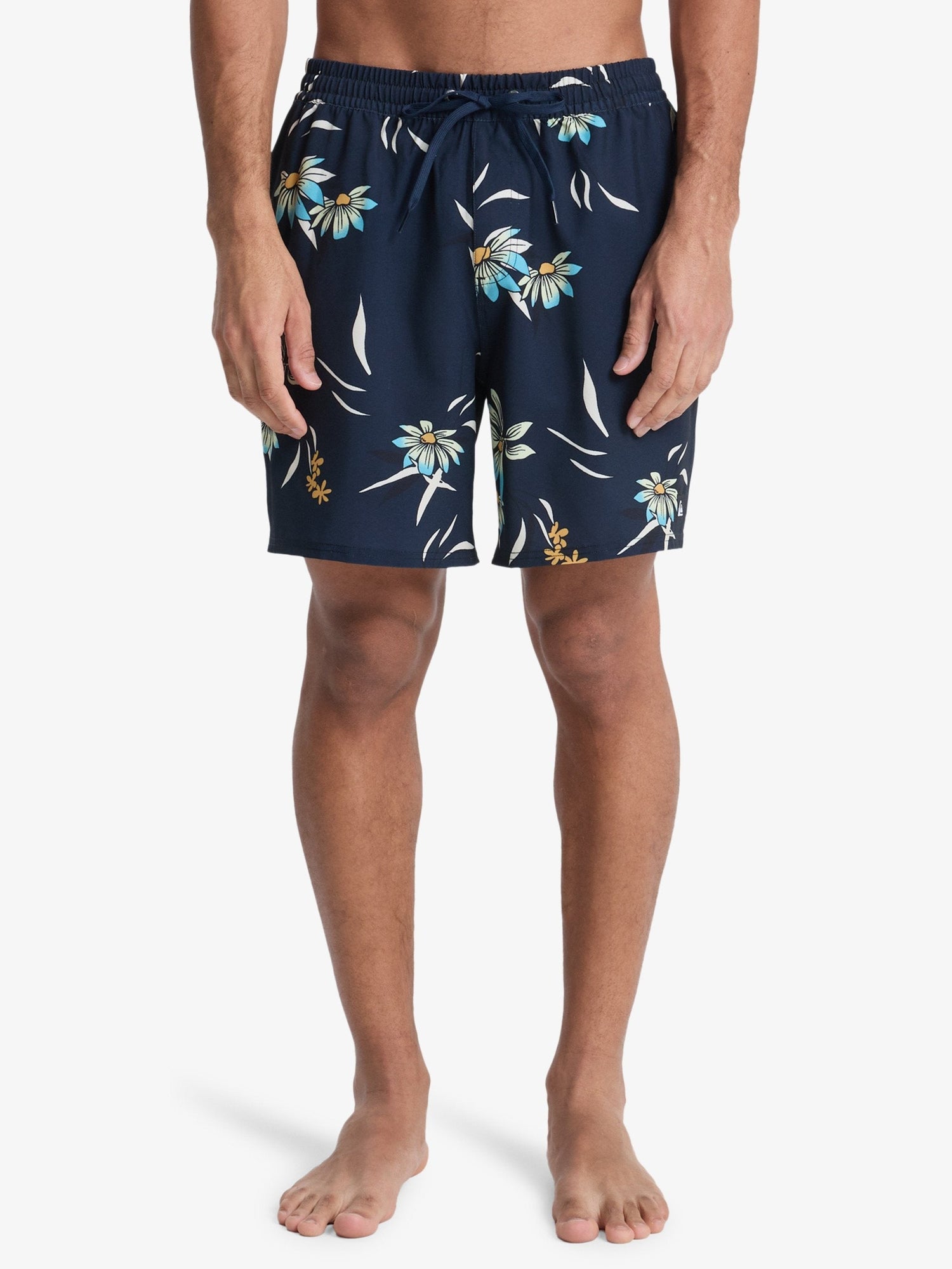 Mens Stretch Printed Volley 17" Swim Shorts - Quiksilver Singapore 
