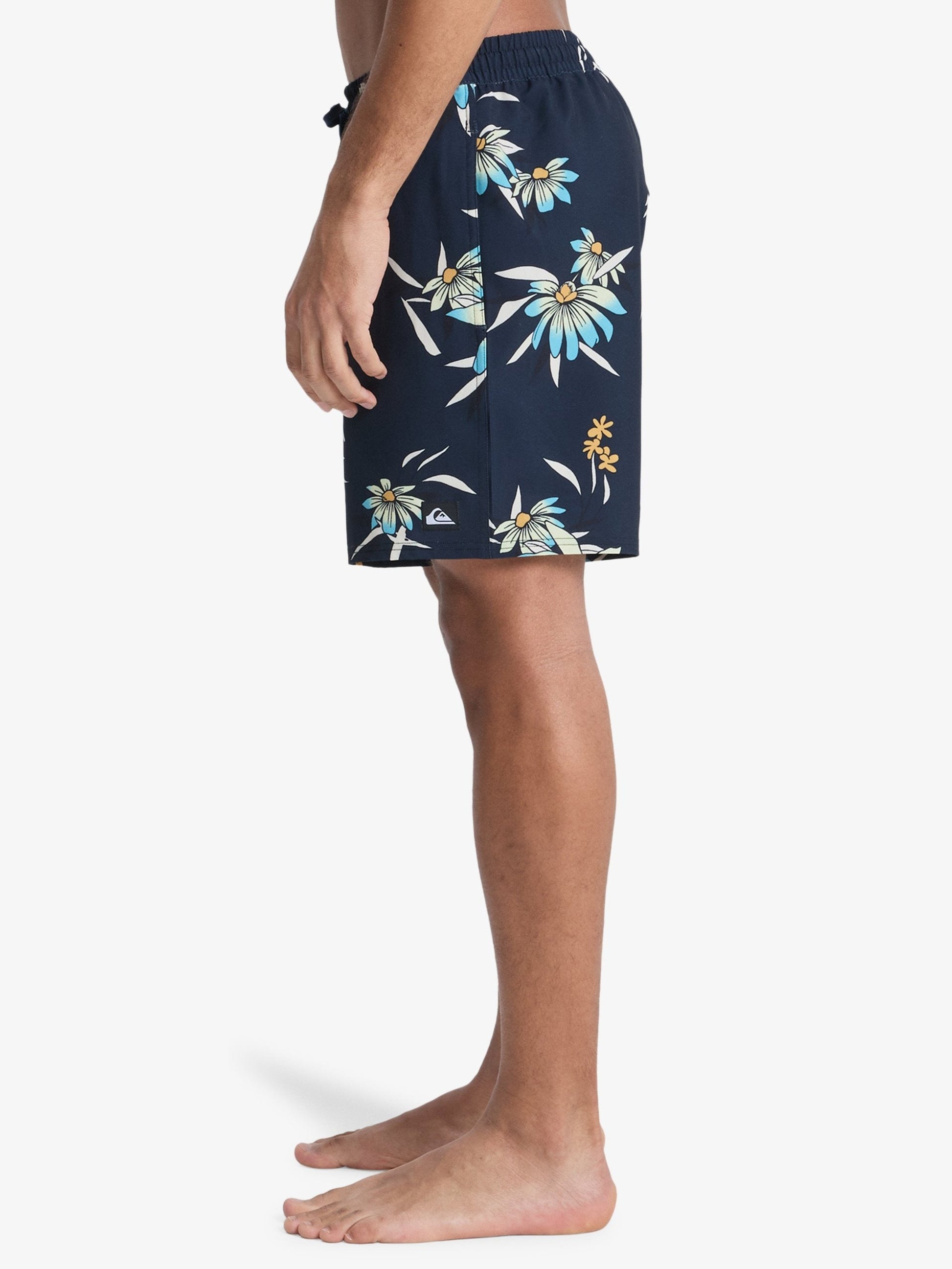 Mens Stretch Printed Volley 17" Swim Shorts - Quiksilver Singapore 