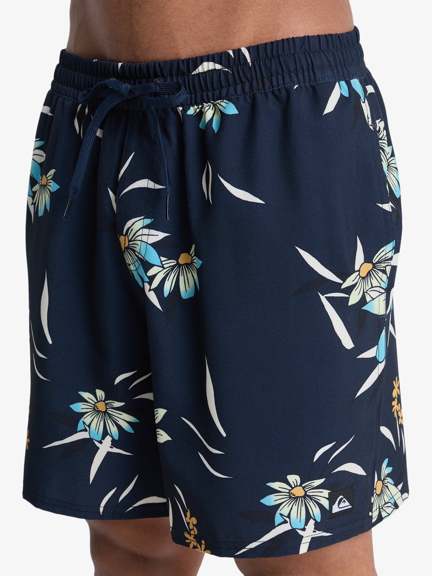 Mens Stretch Printed Volley 17" Swim Shorts - Quiksilver Singapore 