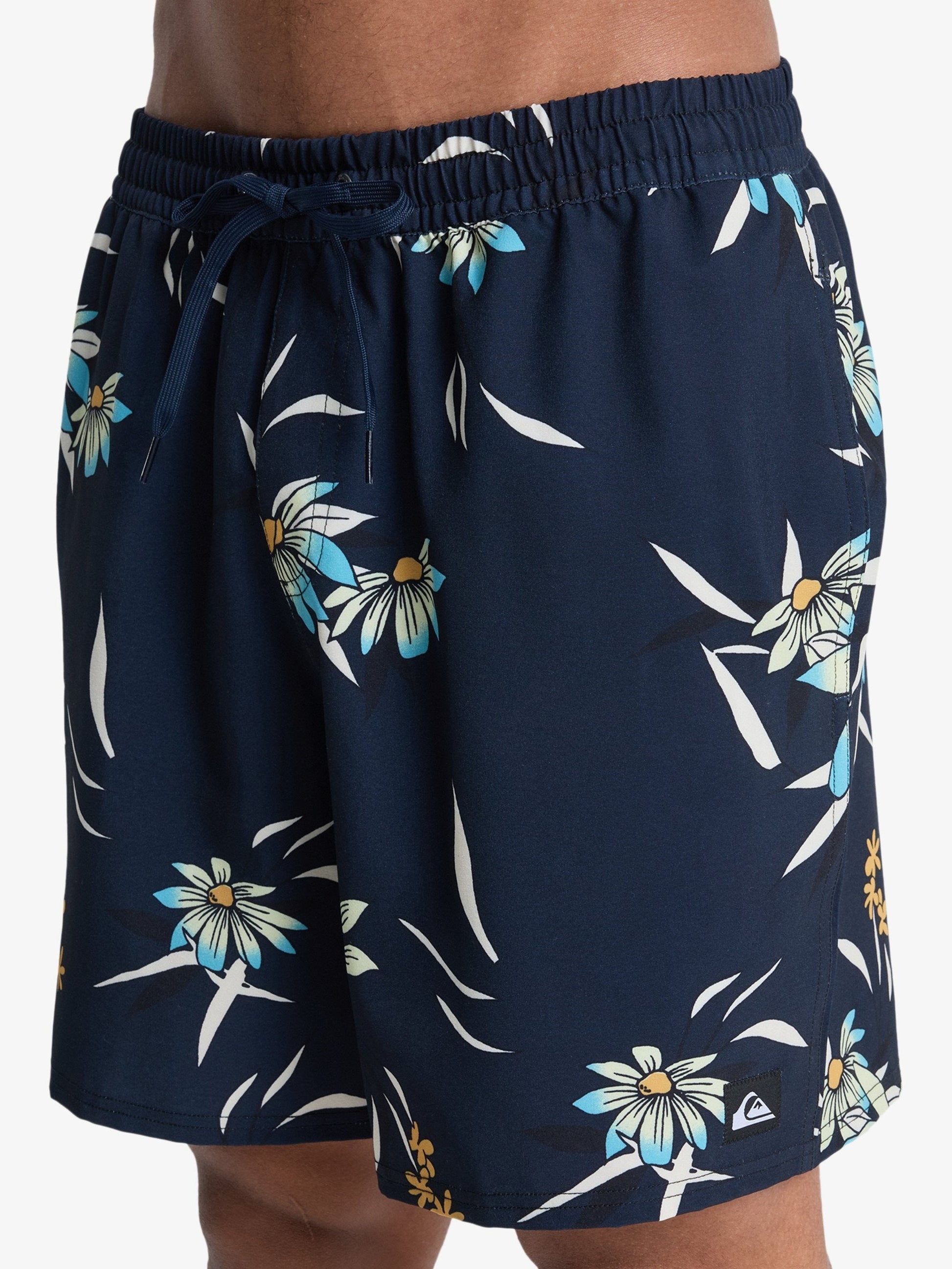 Mens Stretch Printed Volley 17" Swim Shorts - Quiksilver Singapore 