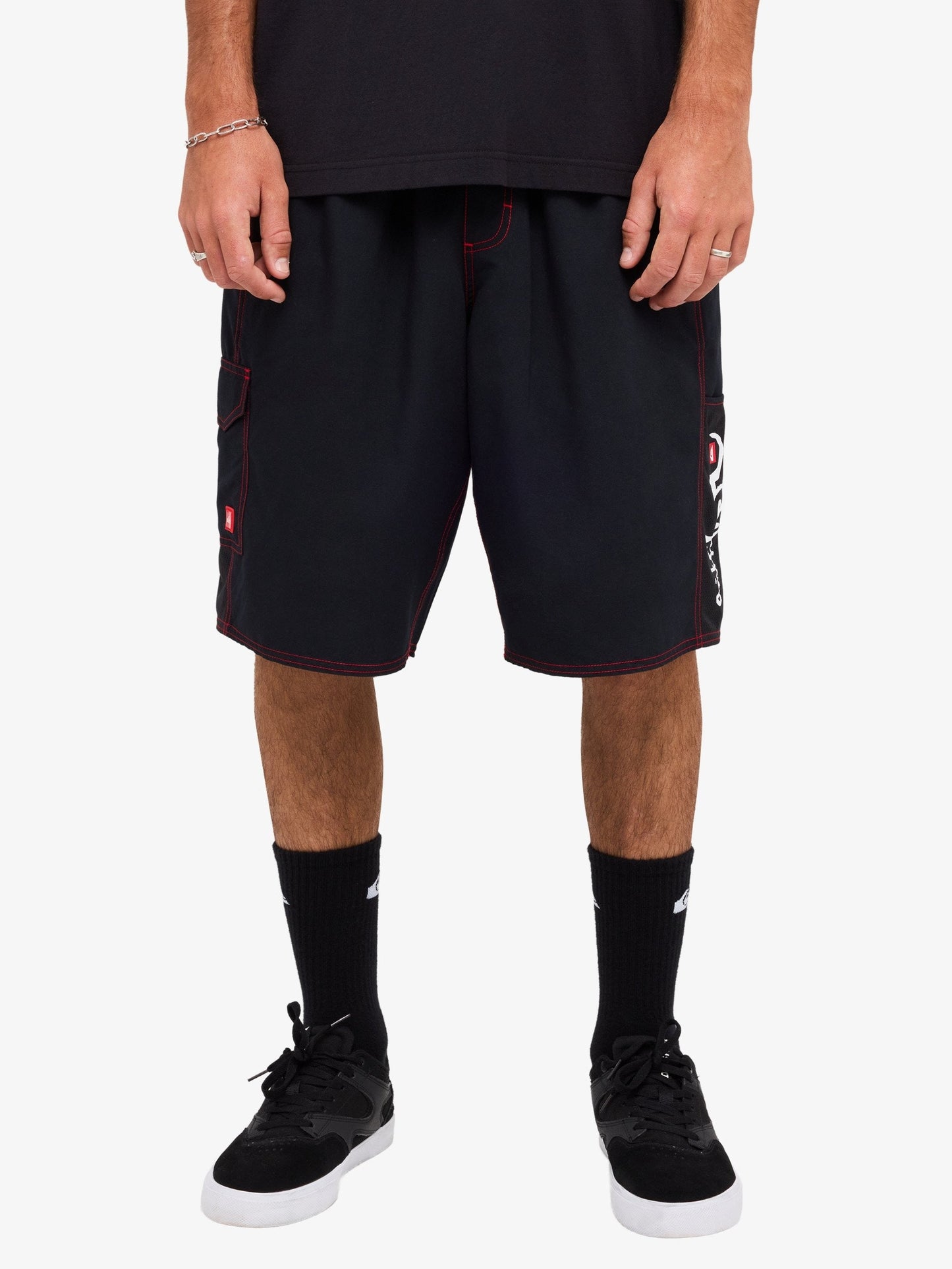 Mens YG Last Stance Volley 21" Swim Shorts - Quiksilver Singapore 