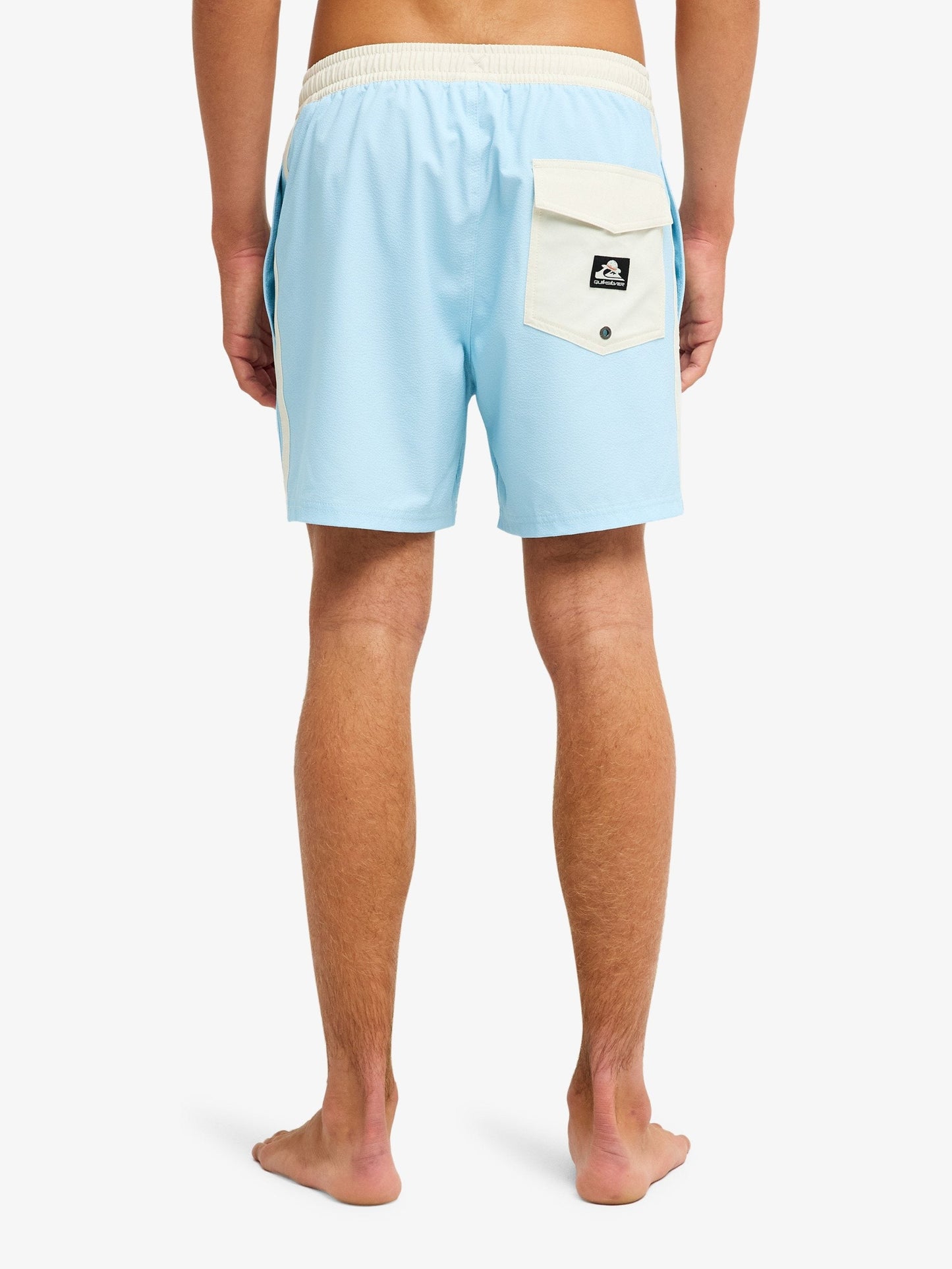 Mens One Piece Solid Volley 16" Swim Shorts