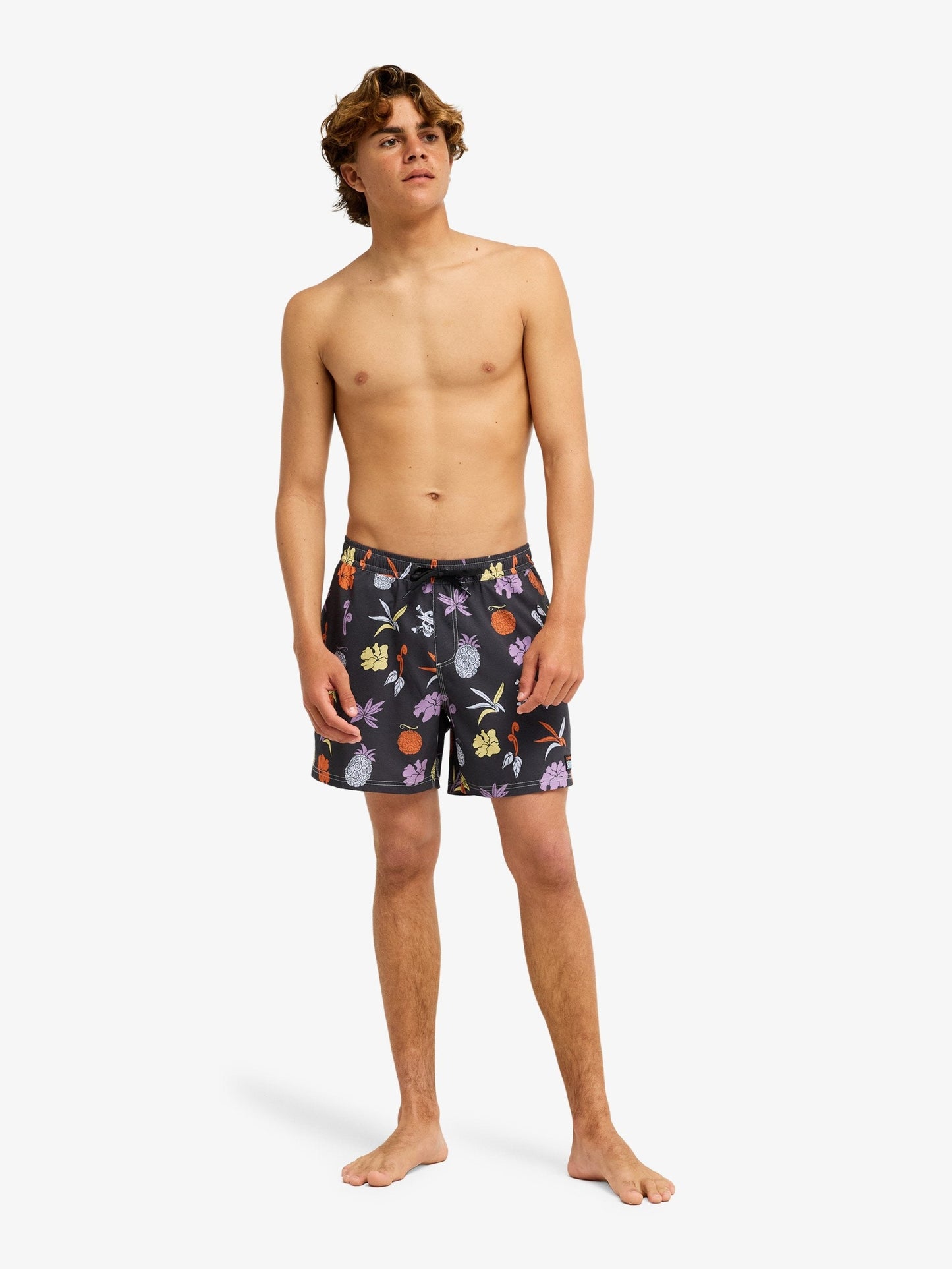 Mens One Piece Printed 16" Swim Shorts