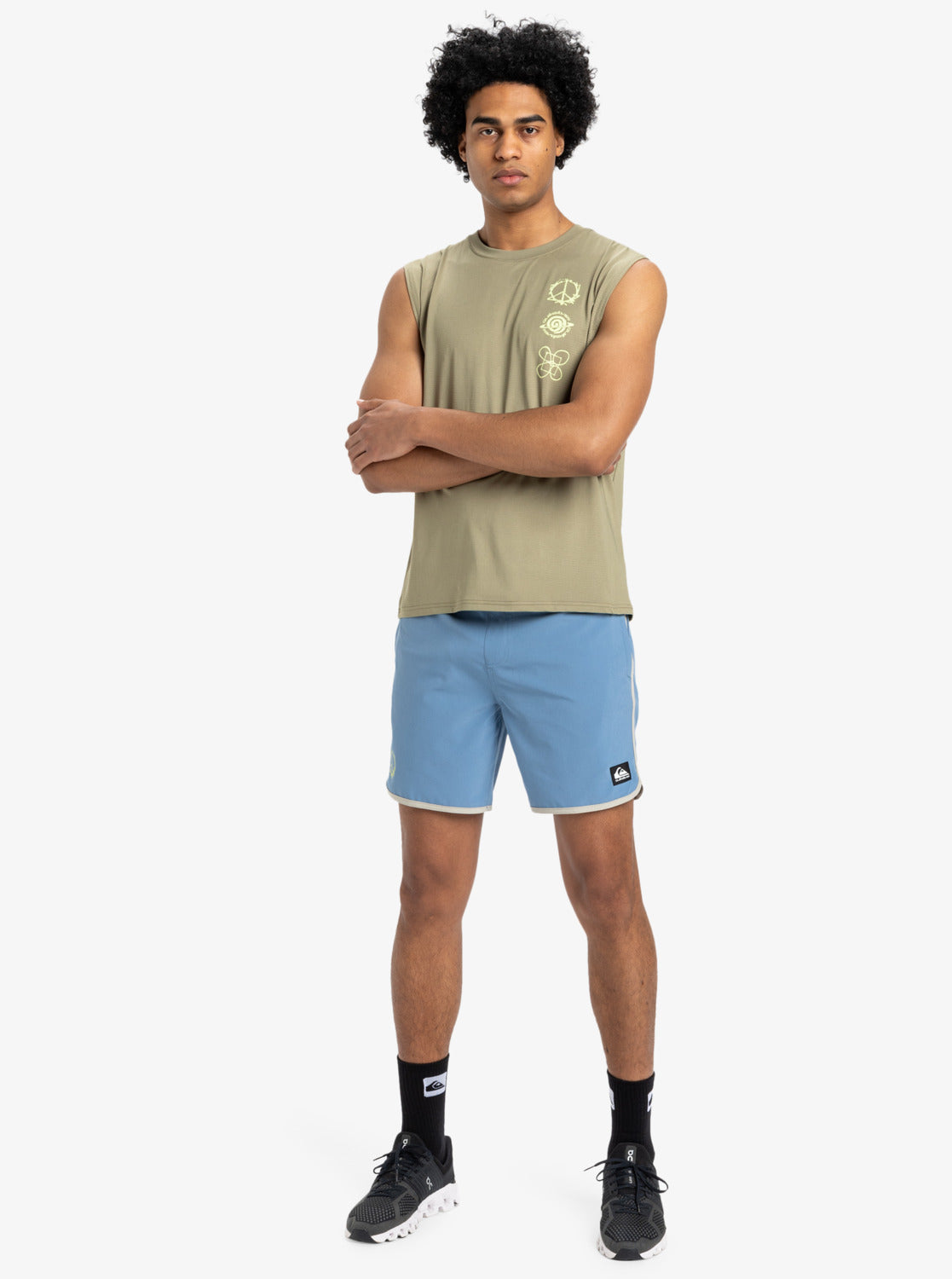 Mens Lap Time Muscle Tank - Quiksilver Singapore 