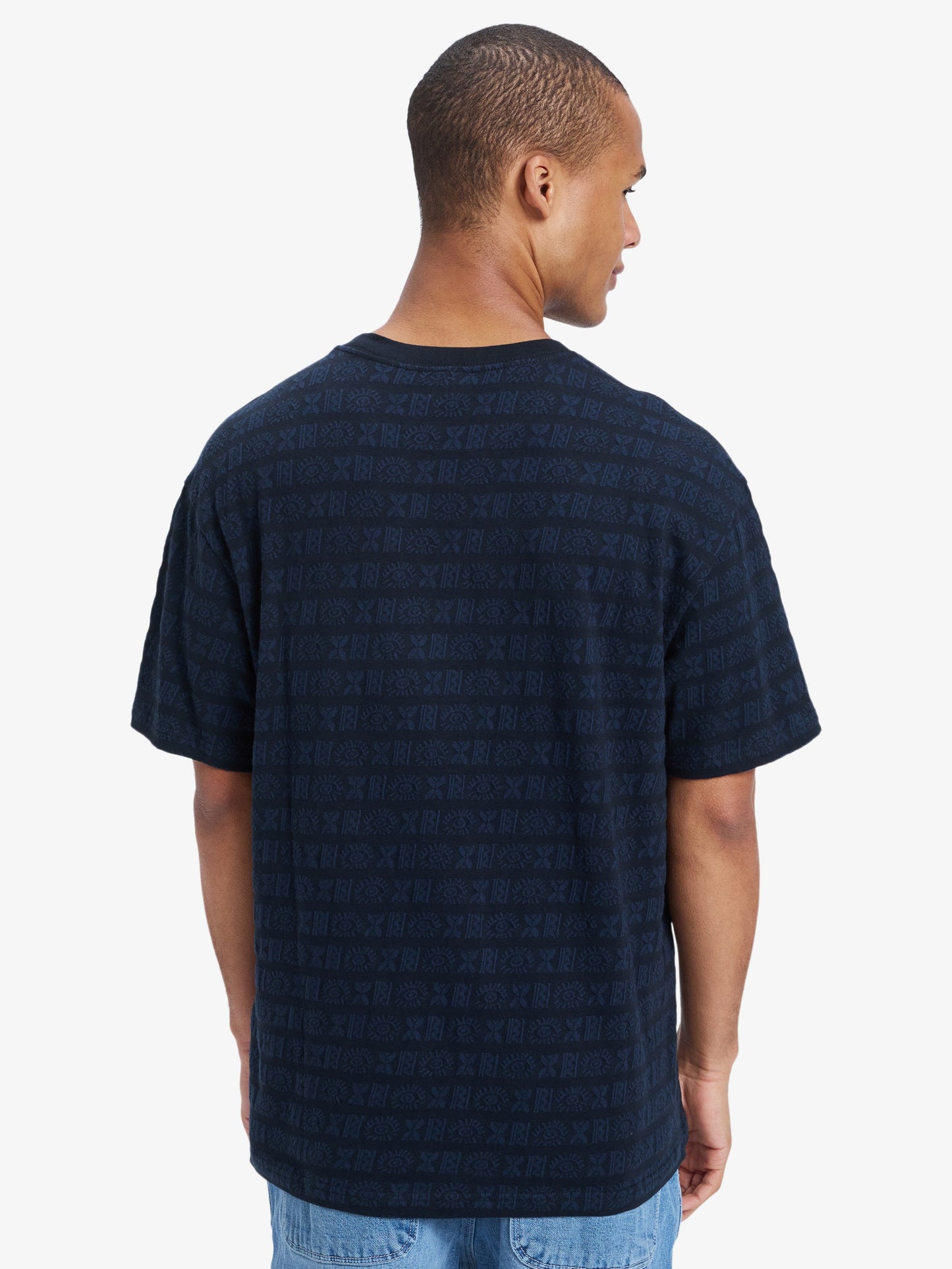 Mens Wind Jacquard T-Shirt