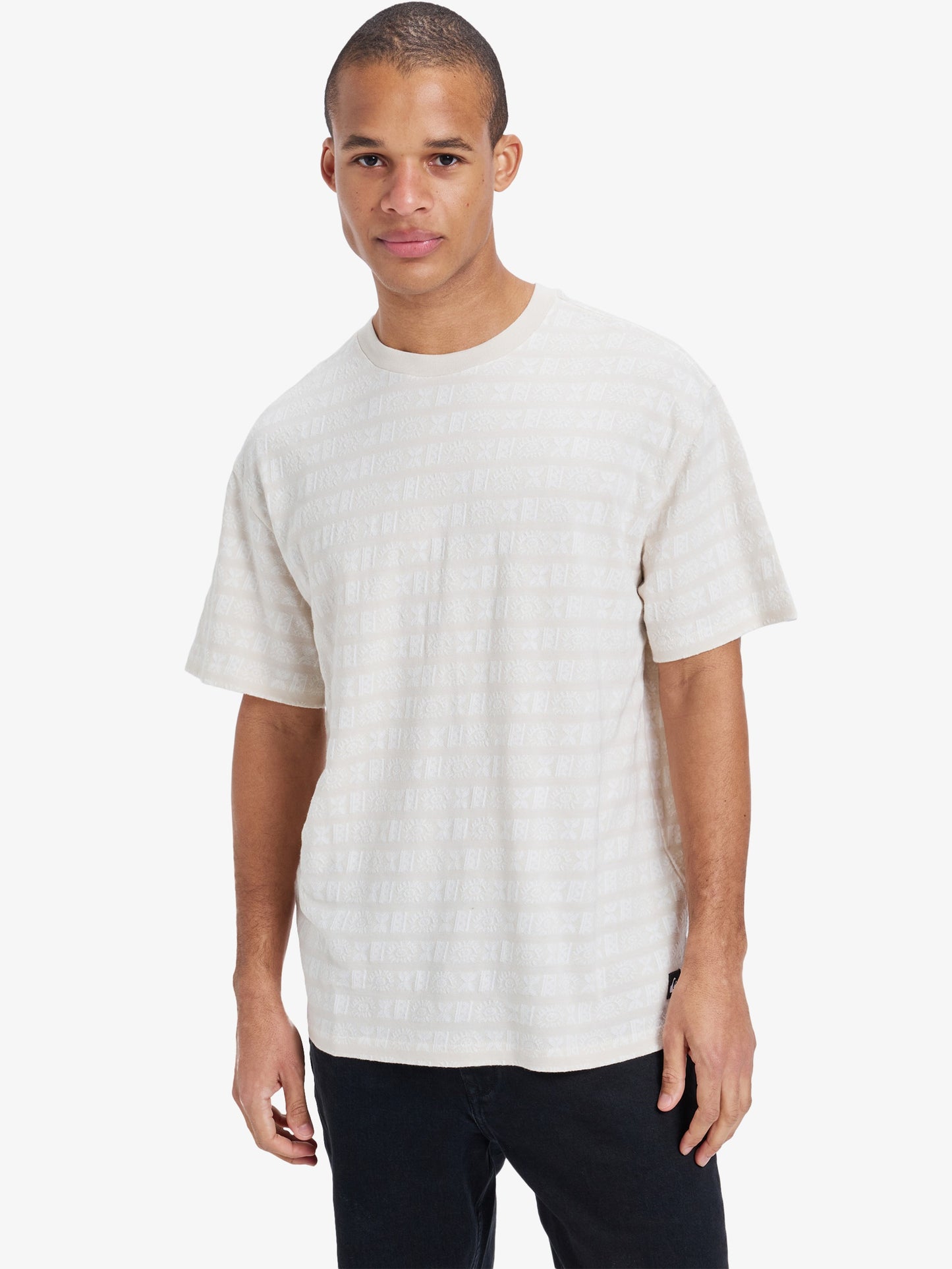 Mens Wind Jacquard T-Shirt
