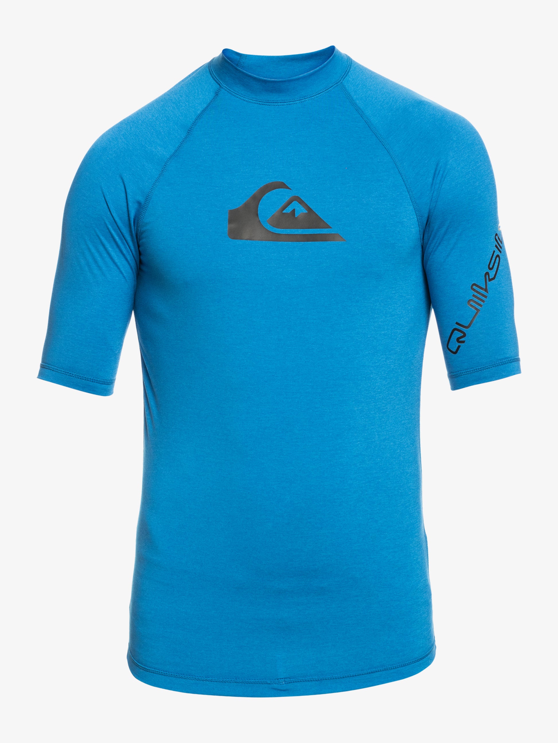 Mens All Time UPF 50 Short Sleeves Rash Vest - Quiksilver Singapore 