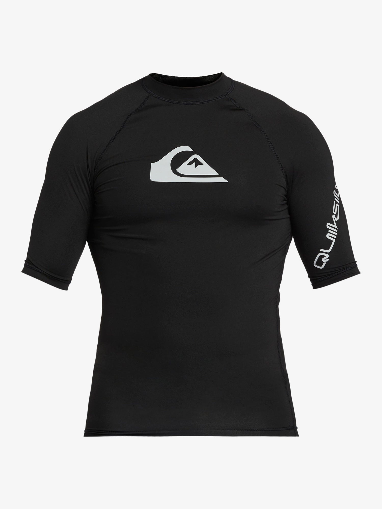 Mens All Time Short Sleeve UPF 50 Rash Vest - Quiksilver Singapore 