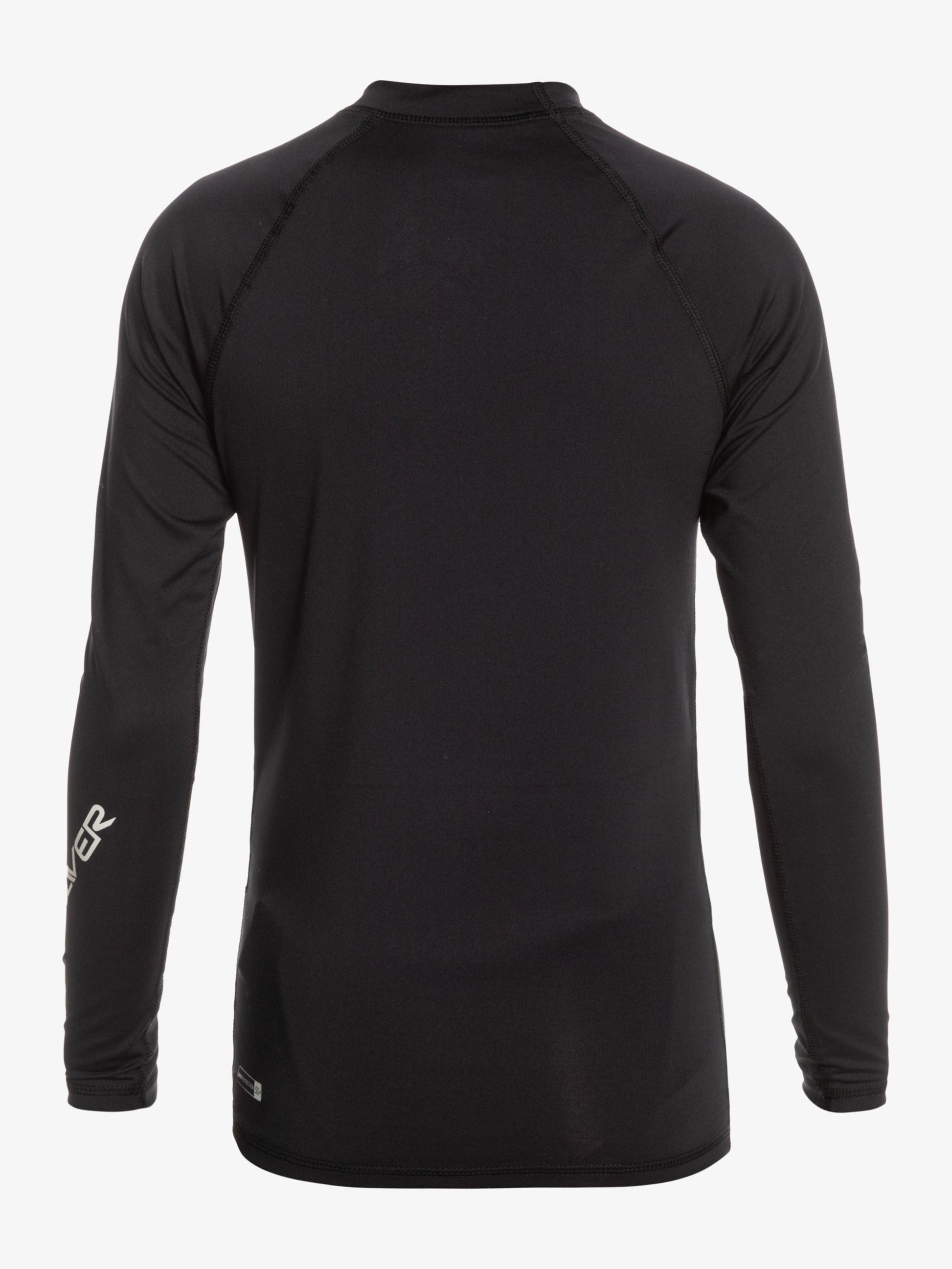 Mens All Time Long Sleeve UPF 50 Rash Vest - Quiksilver Singapore 