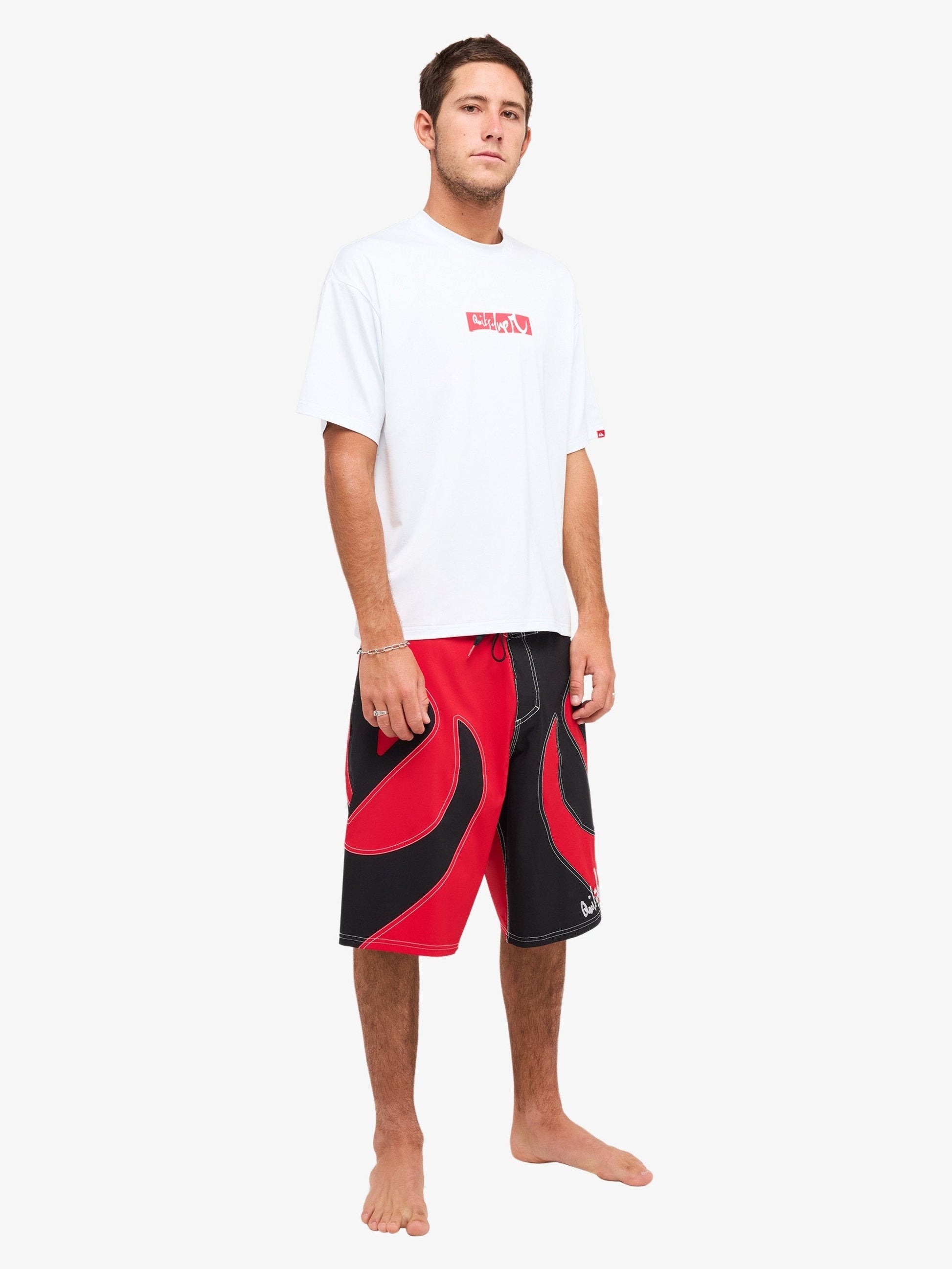 Mens YG Impaired Surf Short Sleeve Surf T-Shirt - Quiksilver Singapore 