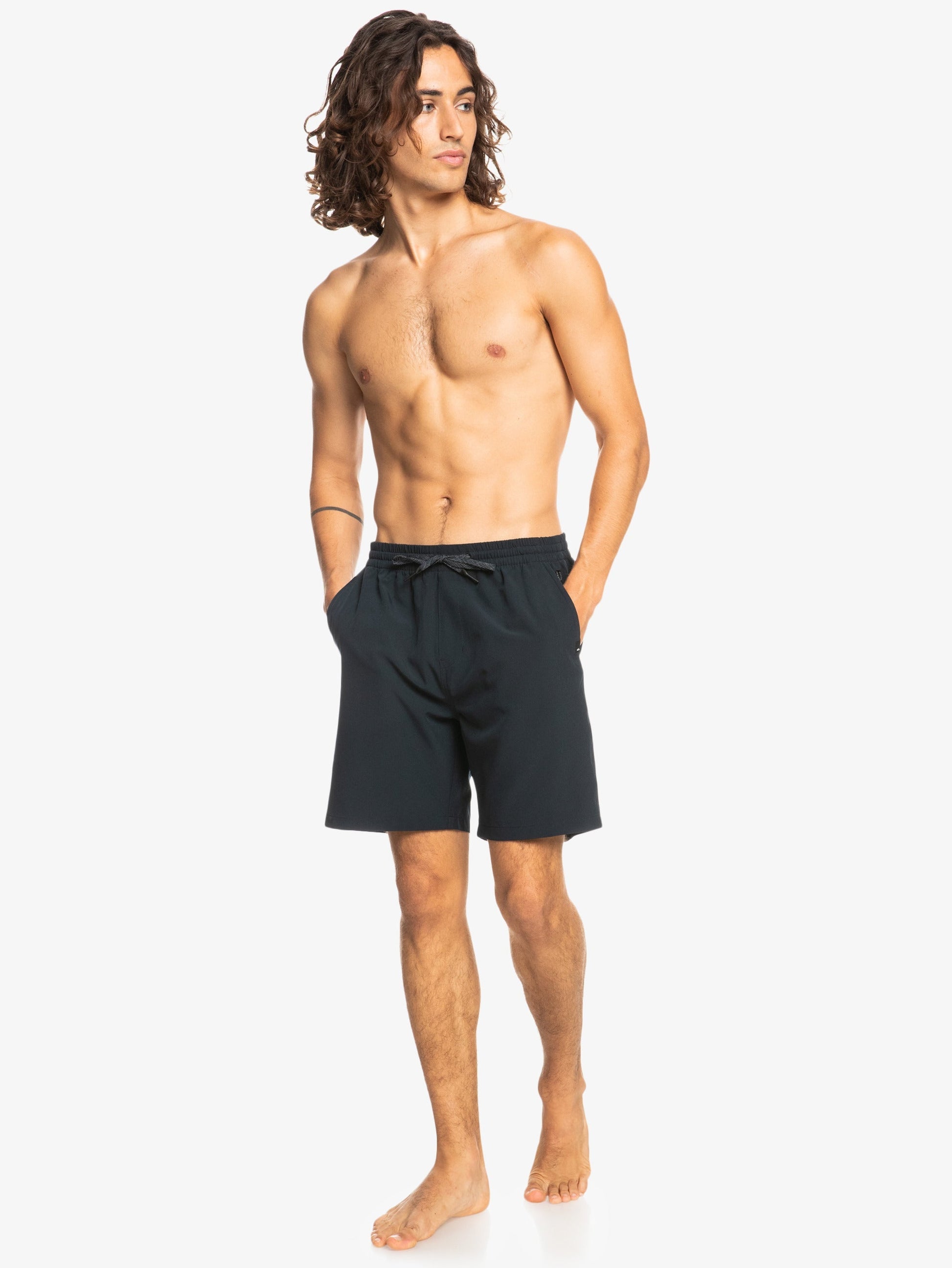 Mens Ocean Elastic 18" Amphibian Shorts - Quiksilver Singapore 