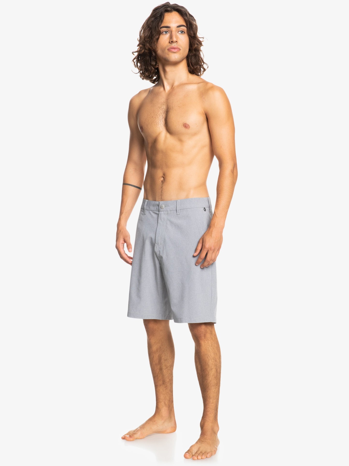 Mens Union Heather 20" Amphibian Boardshorts - Quiksilver Singapore 