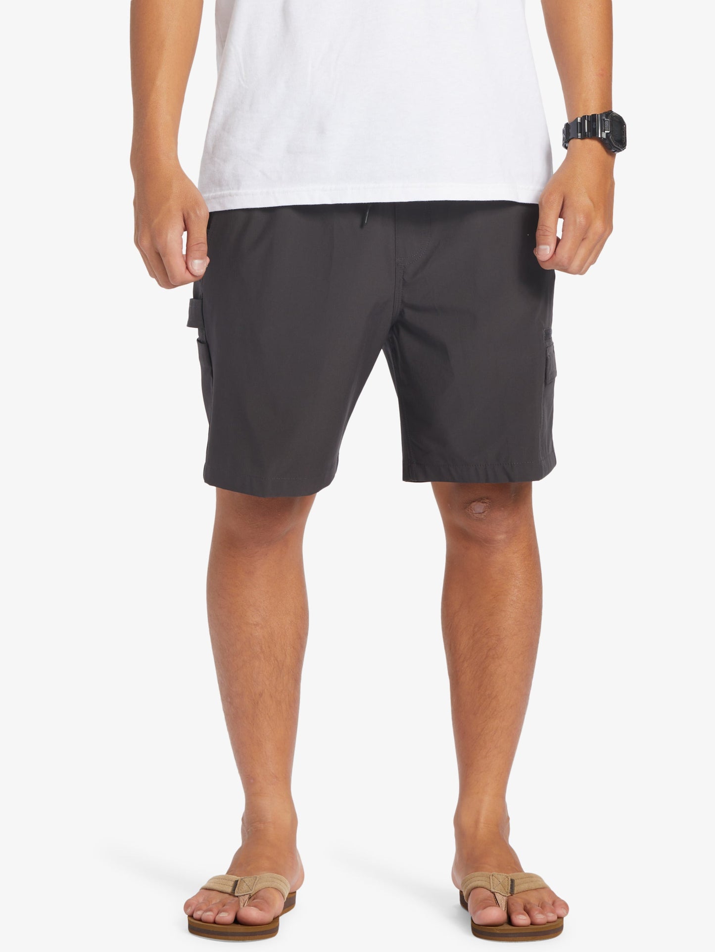 Mens Taxer Cargo 18" Amphibian Boardshorts - Quiksilver Singapore 