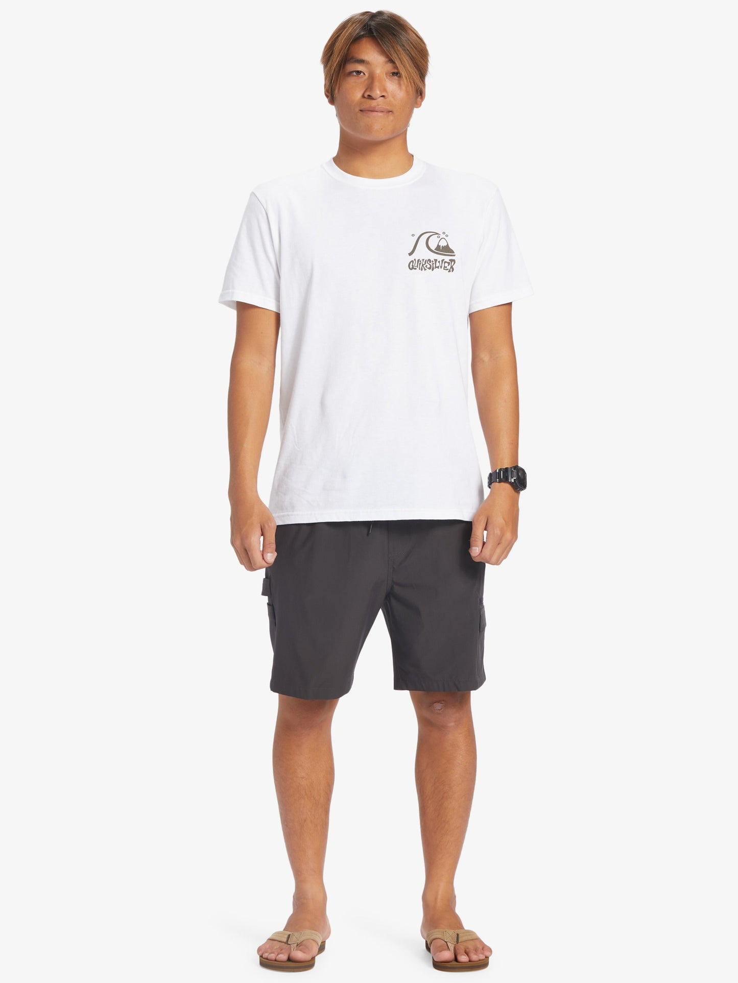 Mens Taxer Cargo 18" Amphibian Boardshorts - Quiksilver Singapore 