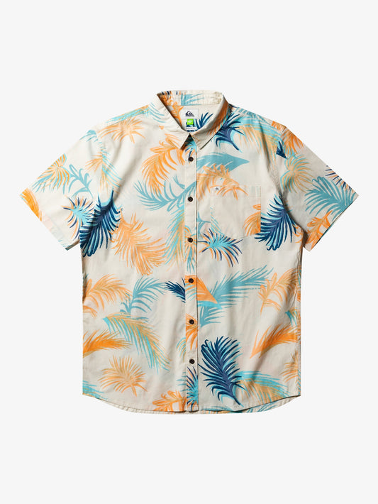 Mens Tropical Glitch Short Sleeve Shirt - Quiksilver Singapore 