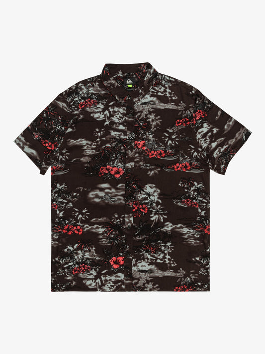 Mens Longmanhill Short Sleeve Shirt - Quiksilver Singapore 